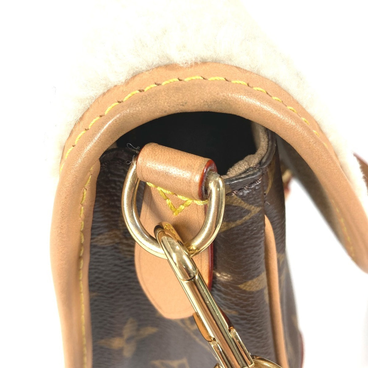 Louis Vuitton Brown Monogram Shoulder Bag Tote Bag (Pre-Owned)