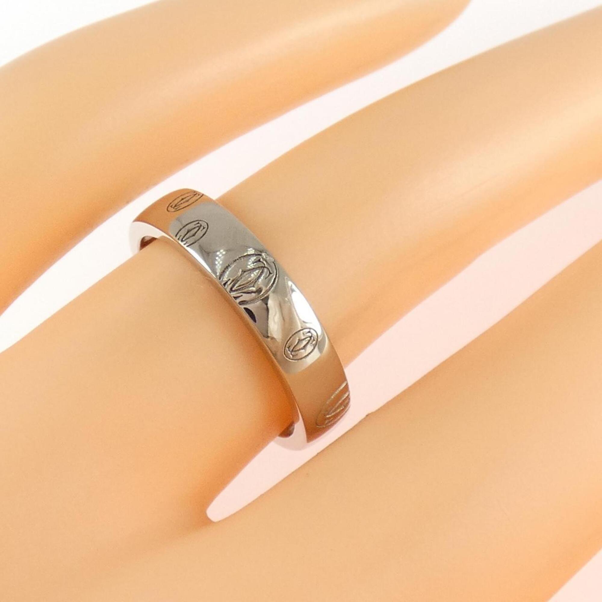 Cartier Happy Birthday White Gold (18K) Band Ring (Pre-Owned)