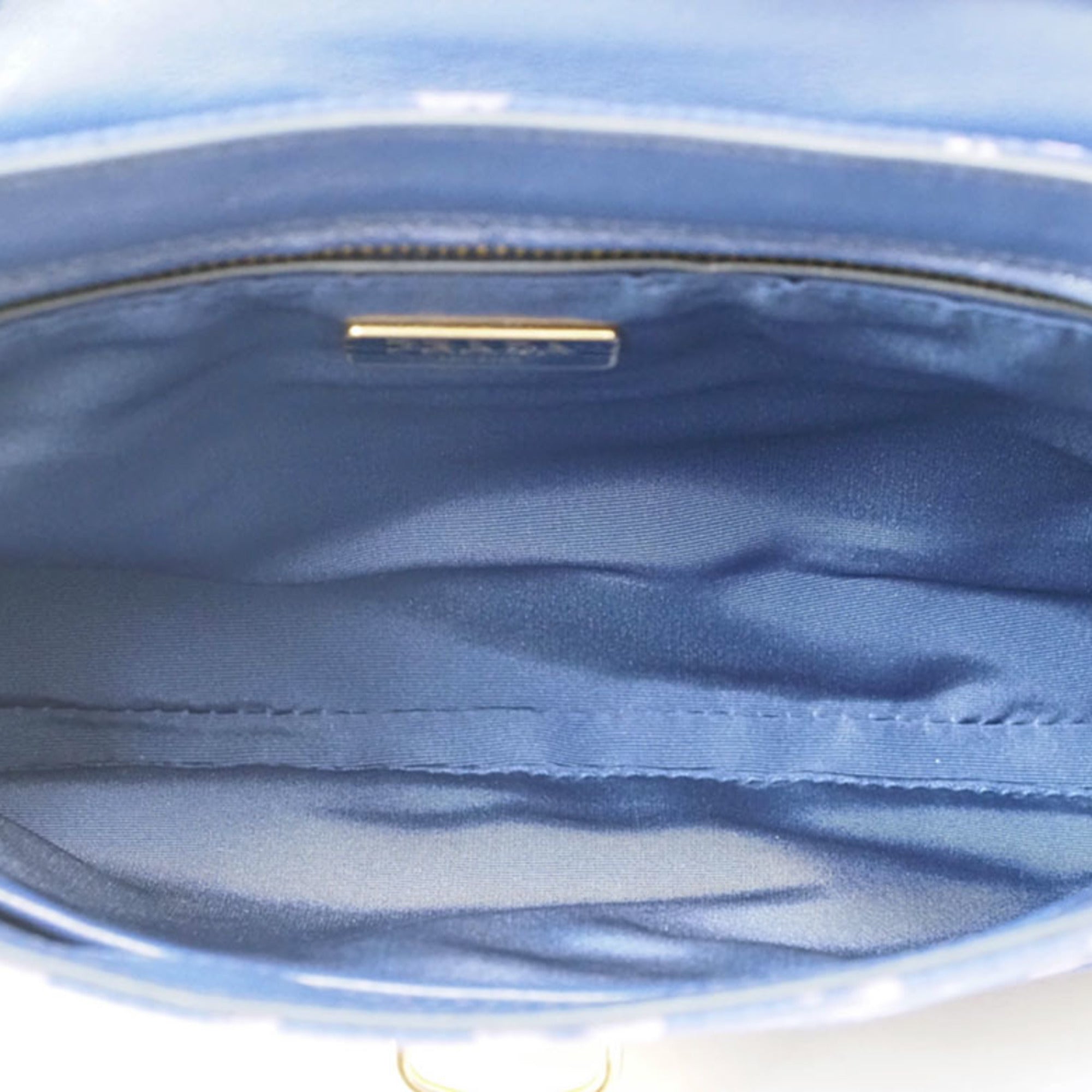 Prada Navy Nylon Shoulder Bag (Pre-Owned)