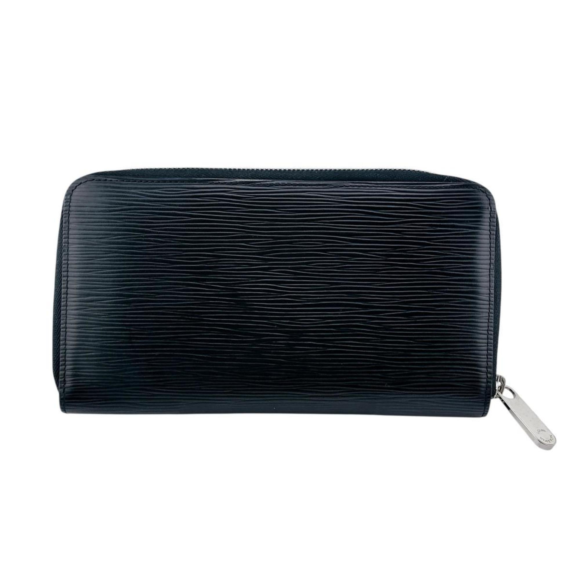 Louis Vuitton Noir Epi Leather Long Wallet (Bi-Fold) (Pre-Owned)