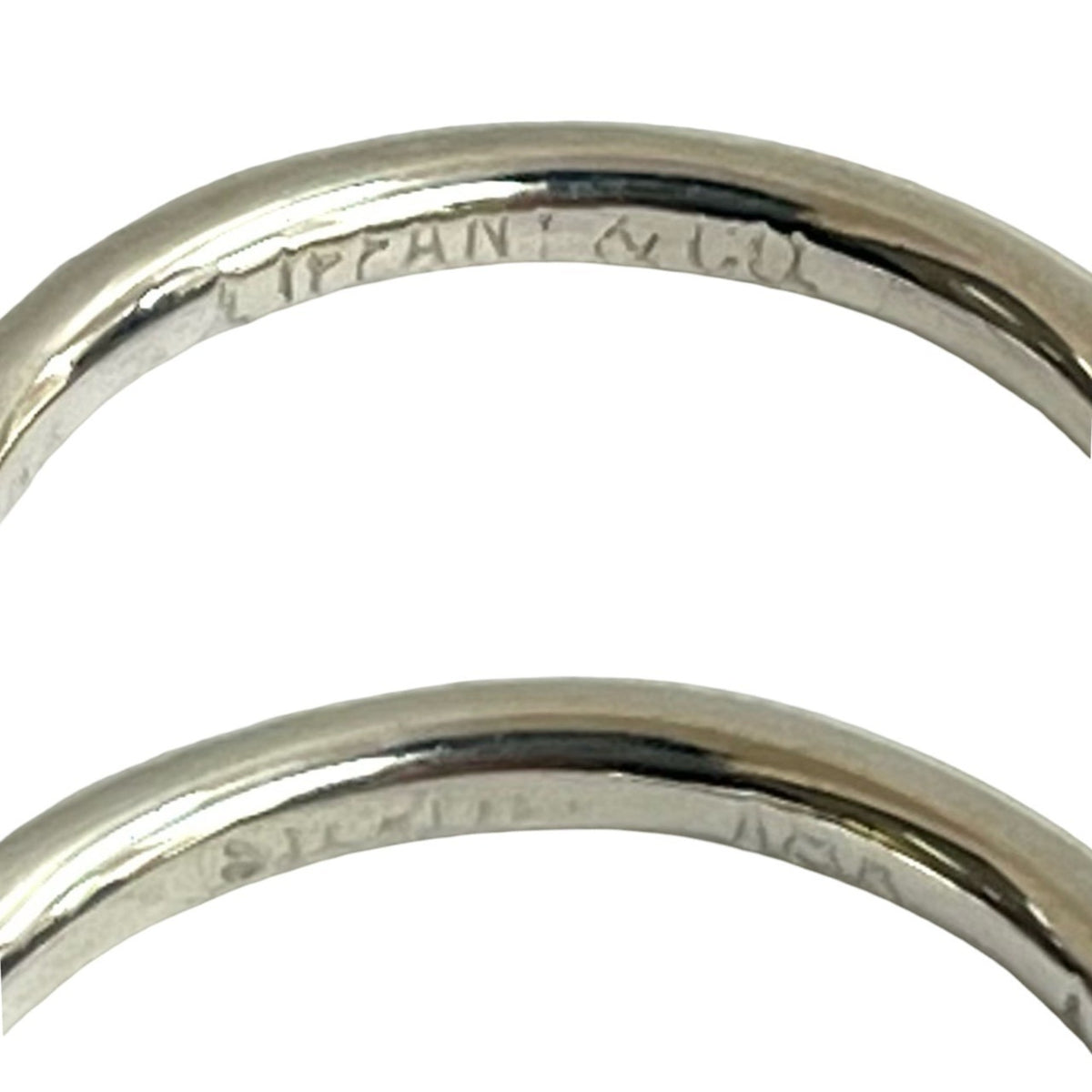 Tiffany Gold Silver Silver 925 Yellow Gold (10K) Band Ring (Pre-Owned)
