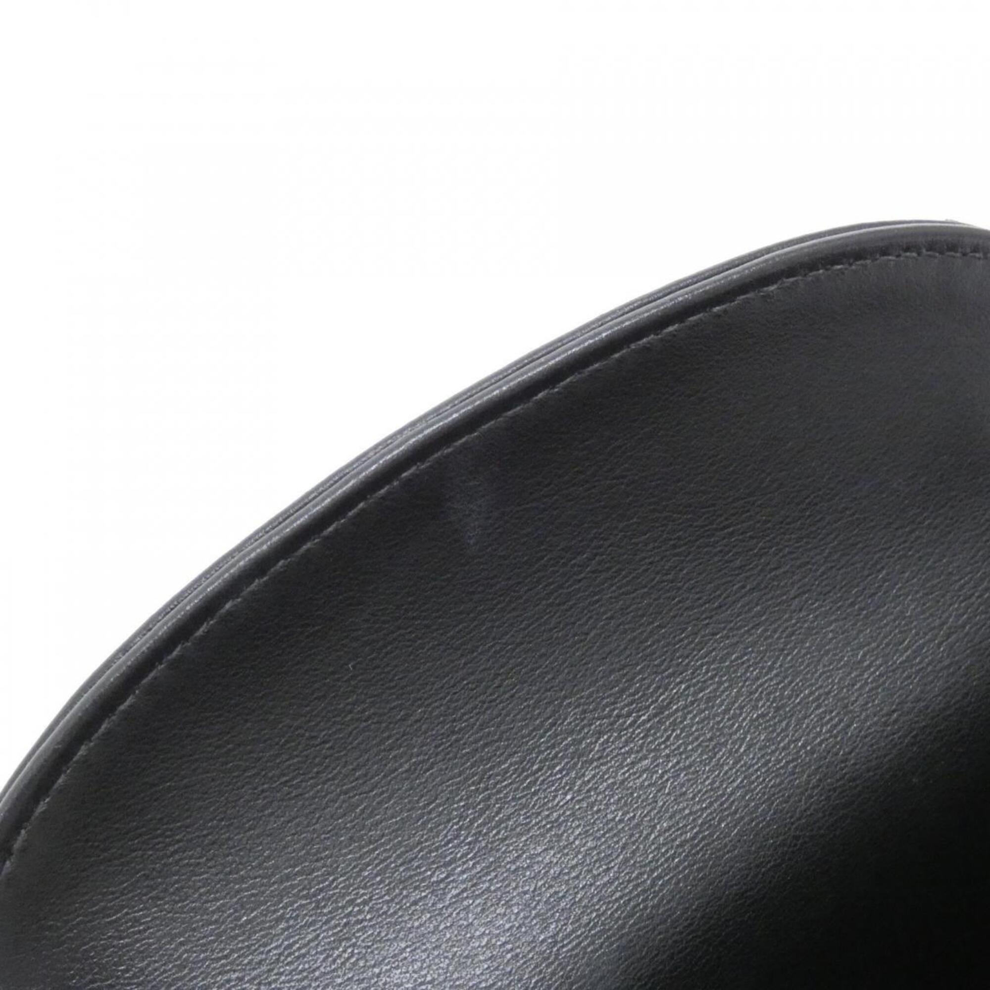 Christian Dior Black White Tweed Leather Handbag (Pre-Owned)
