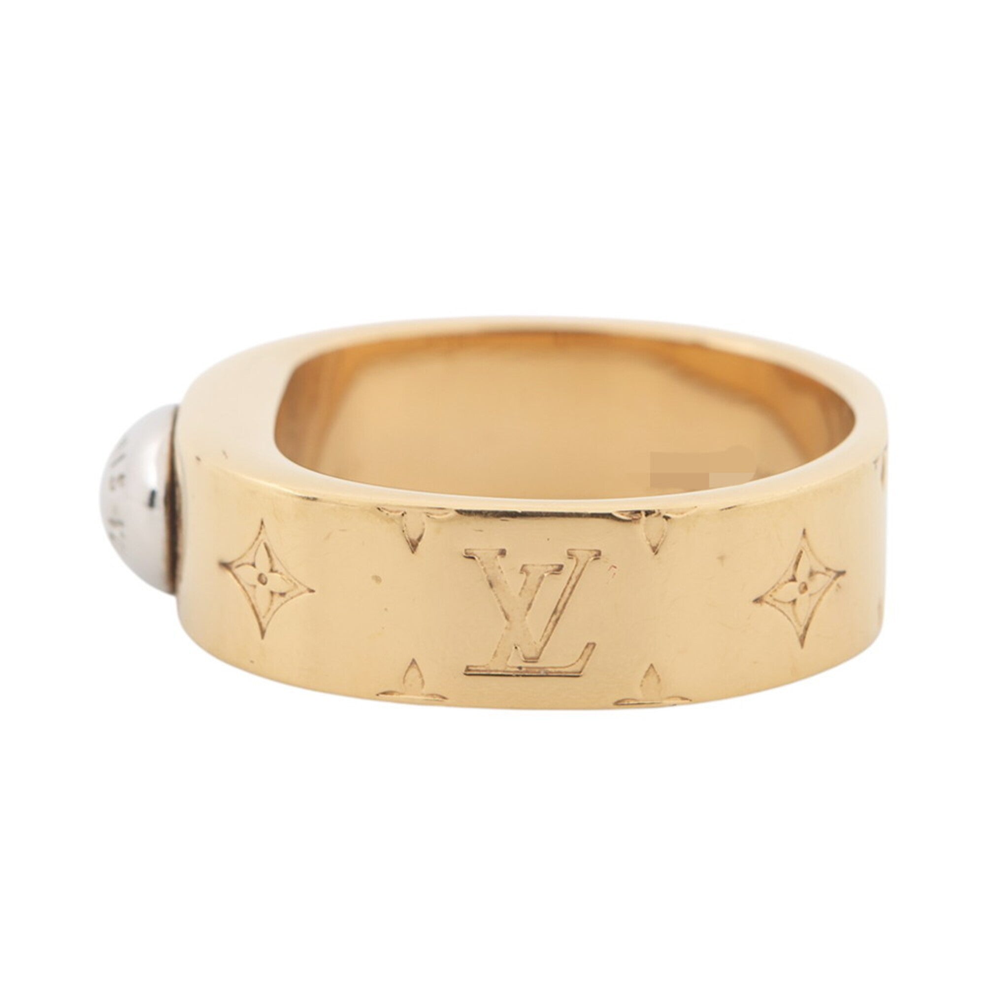 Louis Vuitton Metal Band Ring (Pre-Owned)