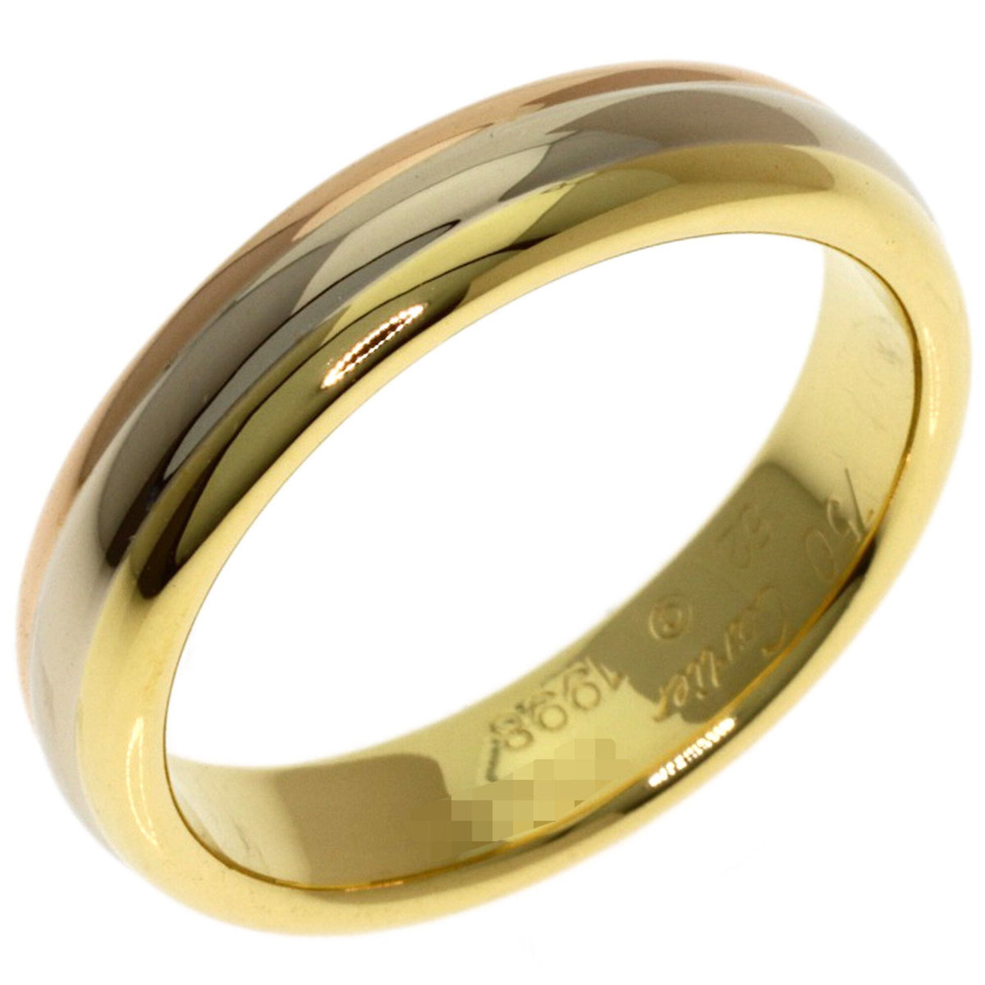 Cartier Yellow Gold (18K) Pink Gold (18K) White Gold (18K) Band Ring (Pre-Owned)