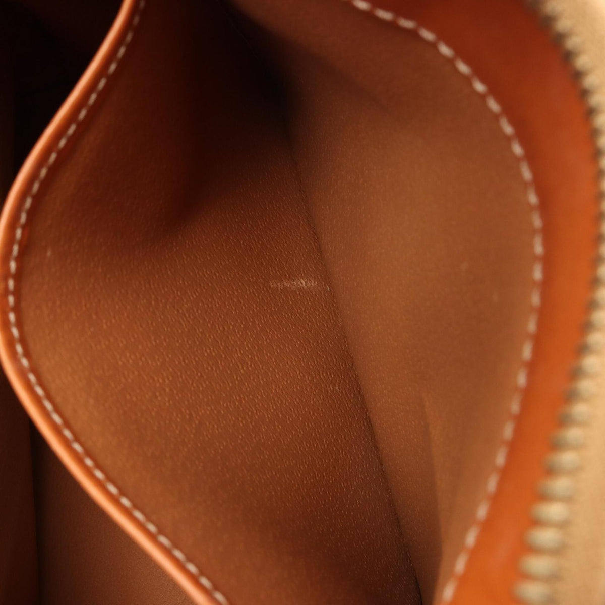 Celine Brown Coated Canvas Leather Handbag Tote Bag (Pre-Owned)