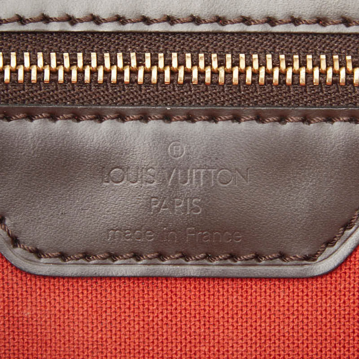 Louis Vuitton Brown Damier Canvas Damier Canvas Shoulder Bag Tote Bag (Pre-Owned)