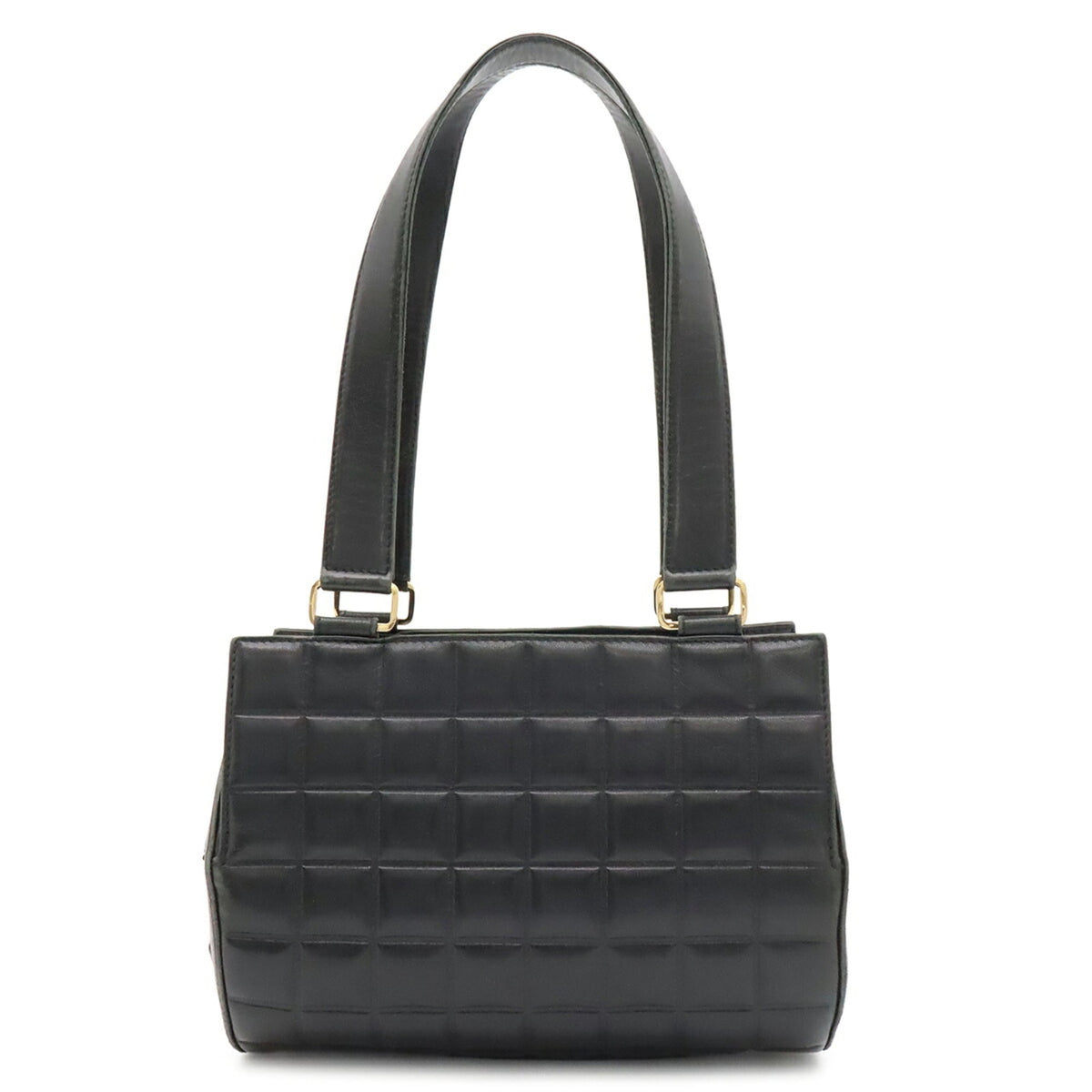 Chanel Black Leather Handbag (Pre-Owned)