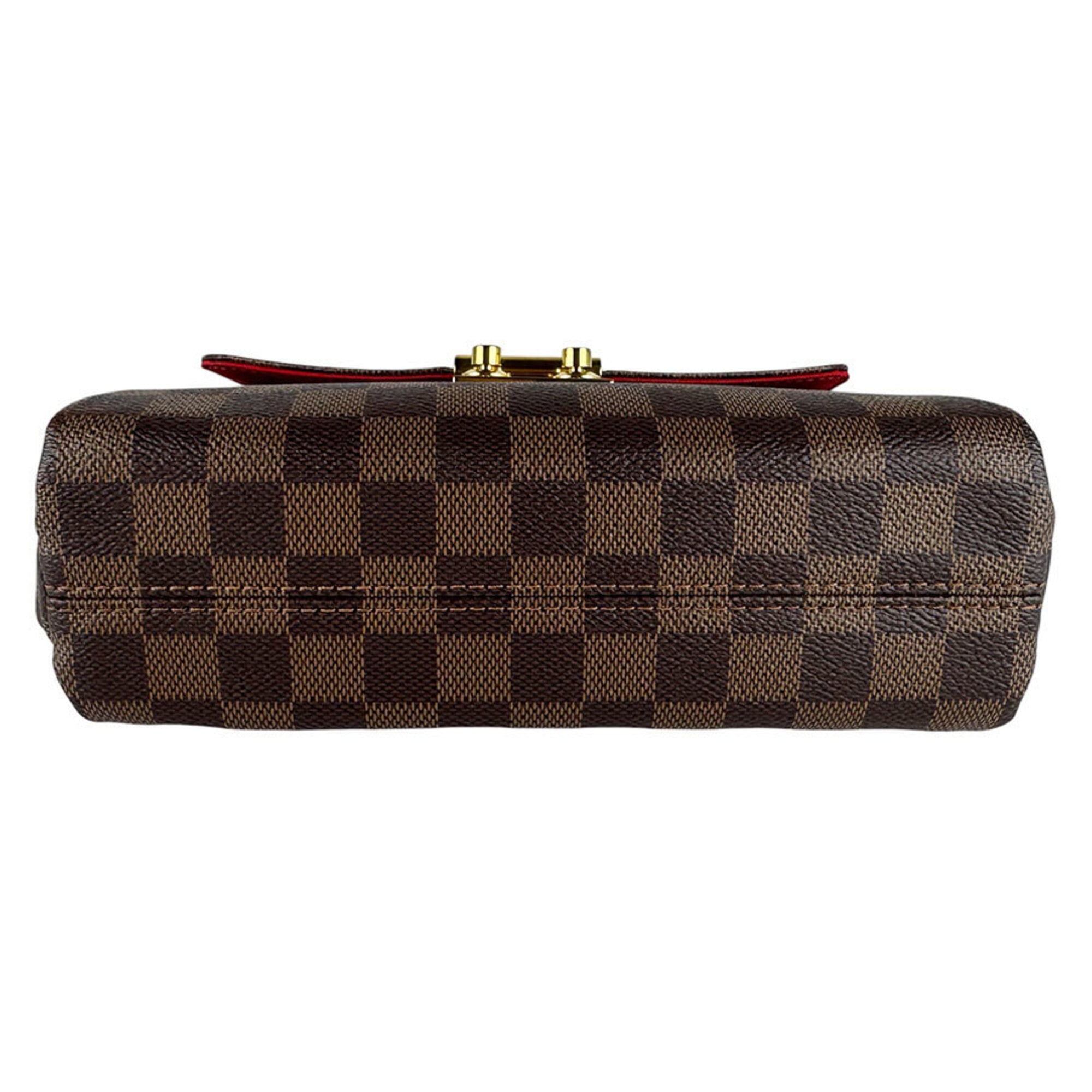 Louis Vuitton Brown Damier Canvas Damier Canvas Handbag Shoulder Bag (Pre-Owned)