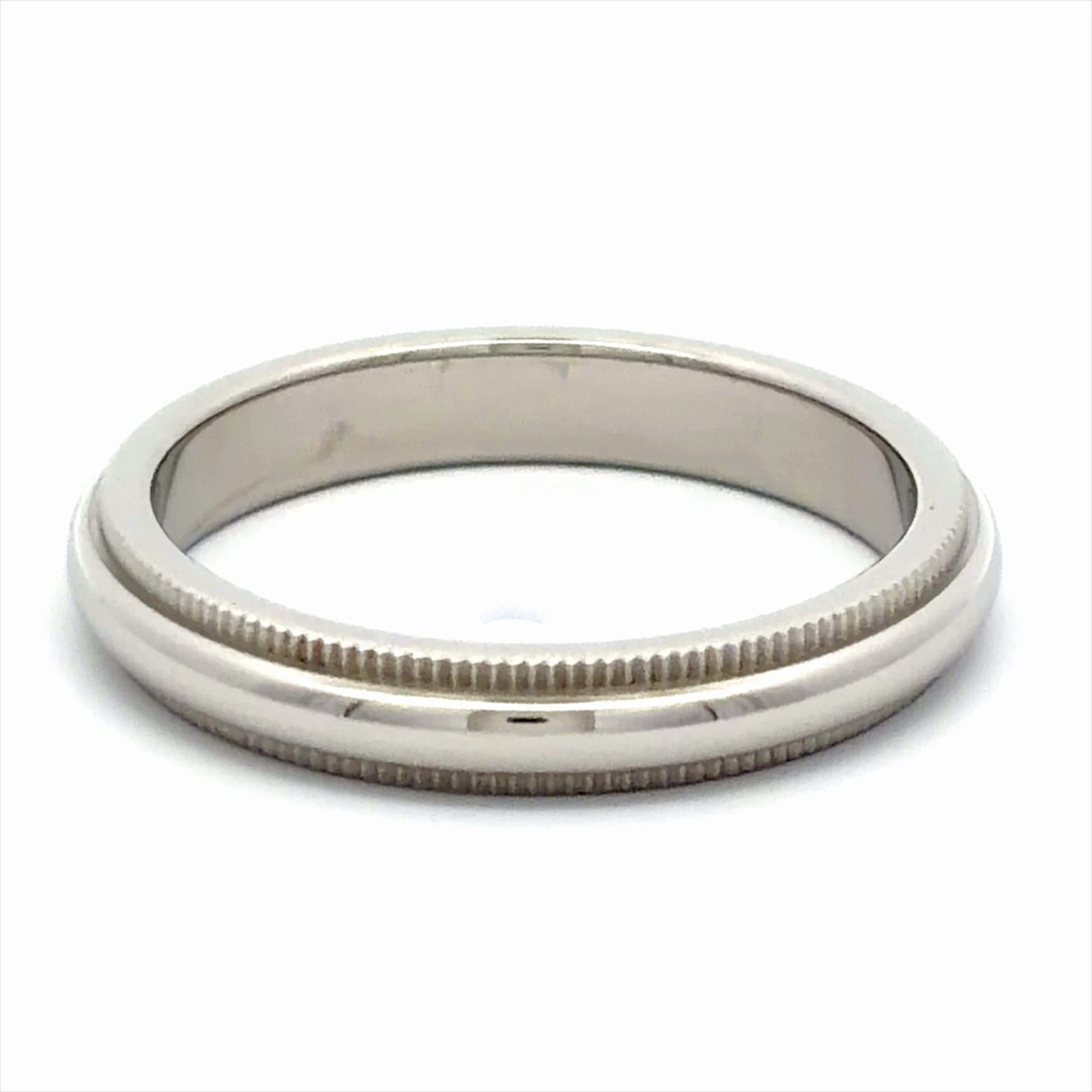 Tiffany Platinum 950 Band Ring (Pre-Owned)