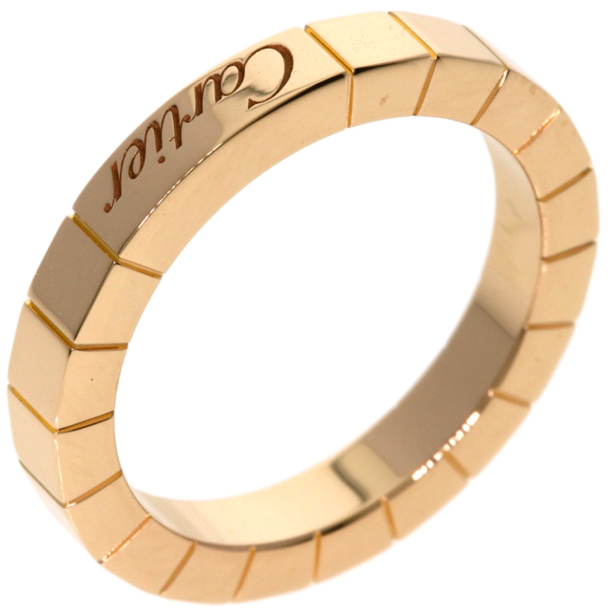 Cartier Lanieres Pink Gold (18K) Band Ring (Pre-Owned)