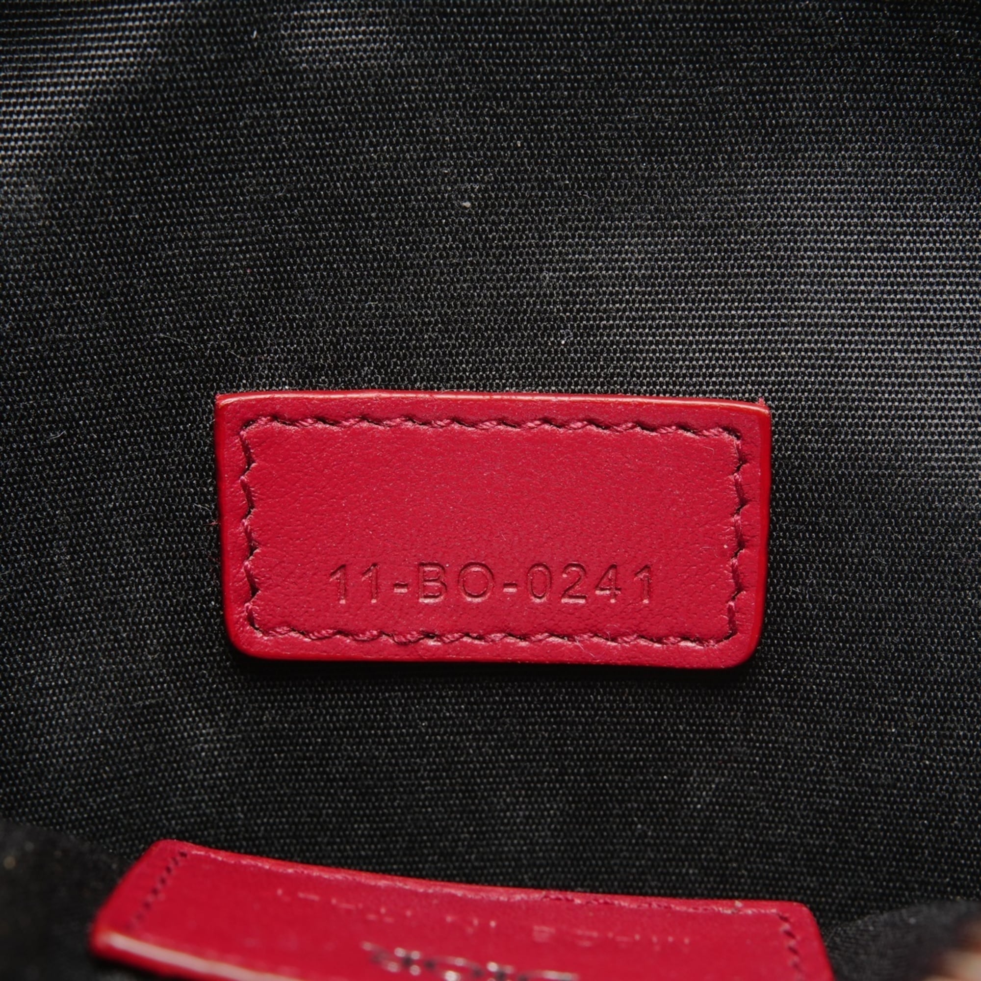 Christian Dior Red Color Shoulder Bag (Pre-Owned)