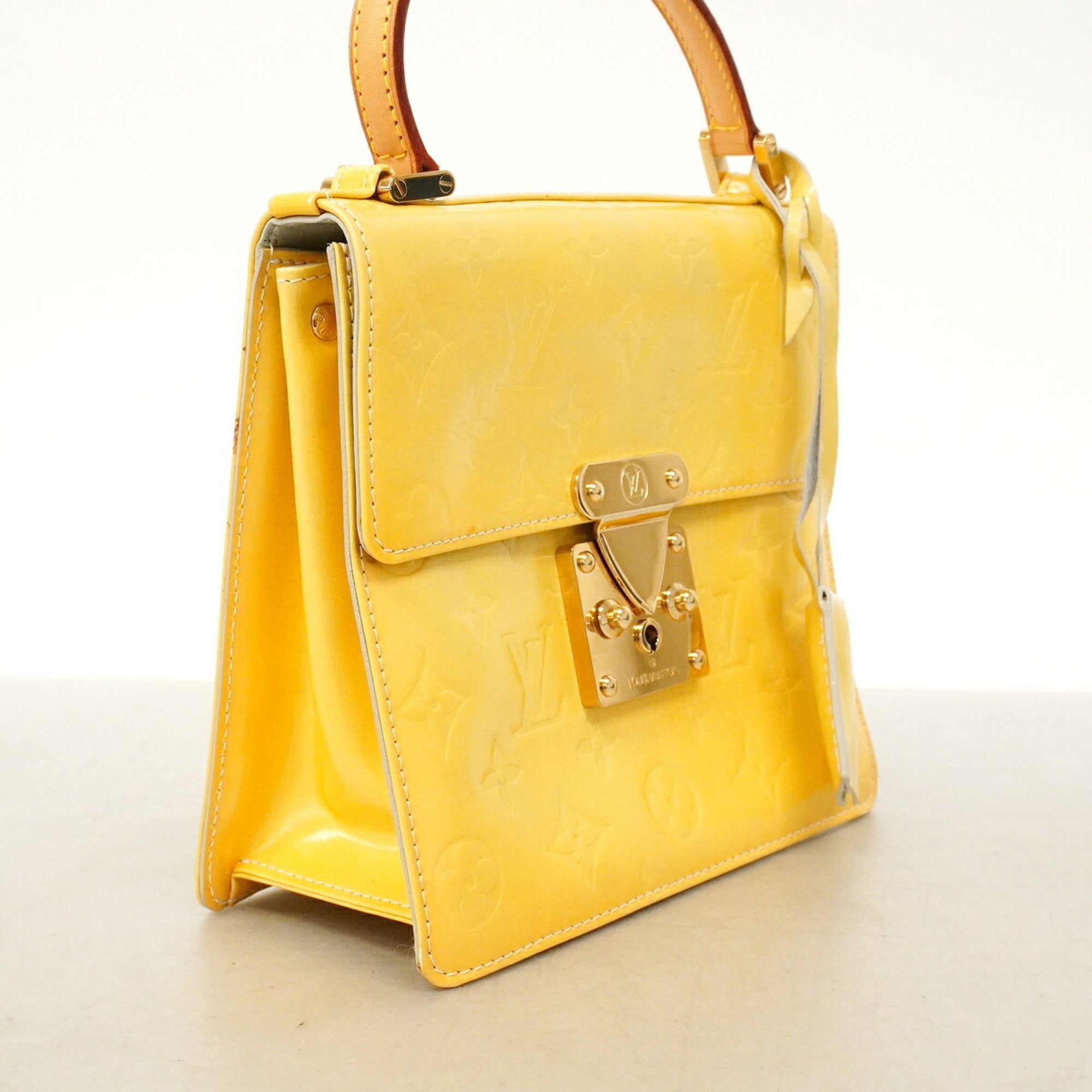 Louis Vuitton Gris Handbag (Pre-Owned)