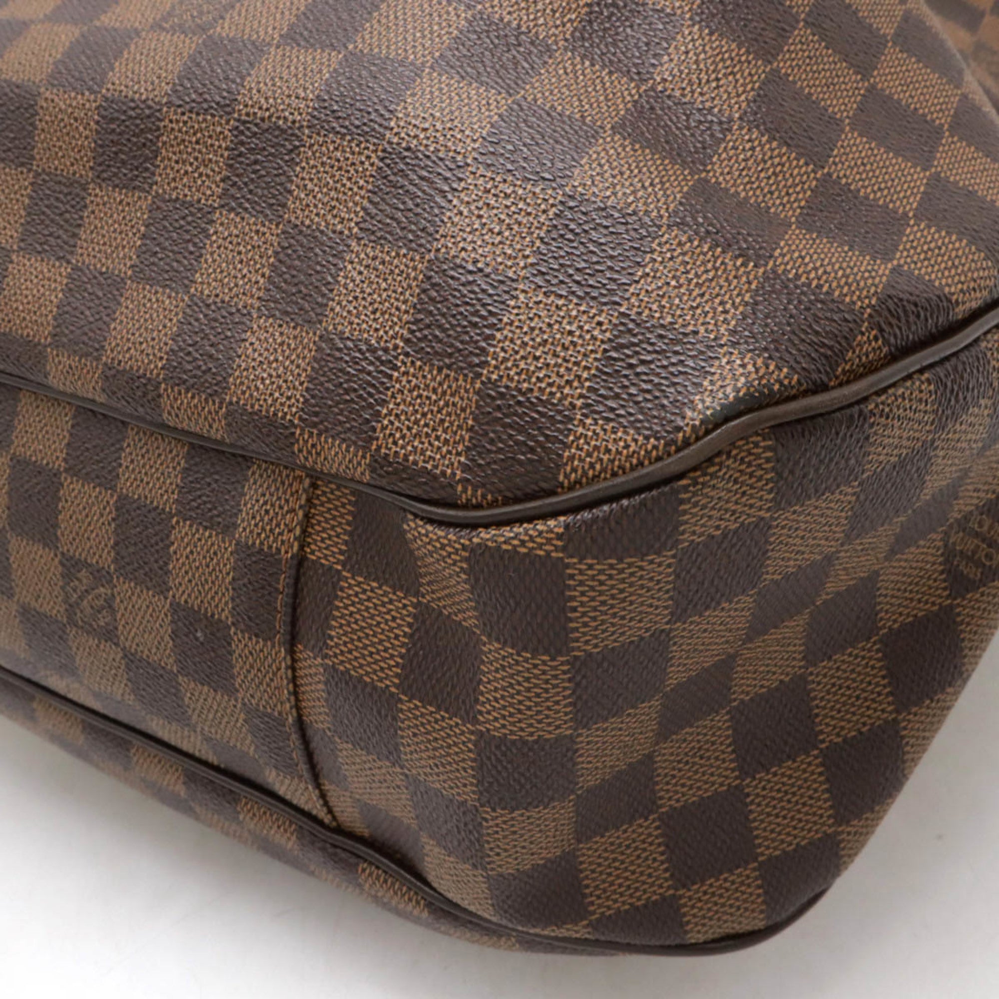 Louis Vuitton Brown Pvc Shoulder Bag Tote Bag (Pre-Owned)