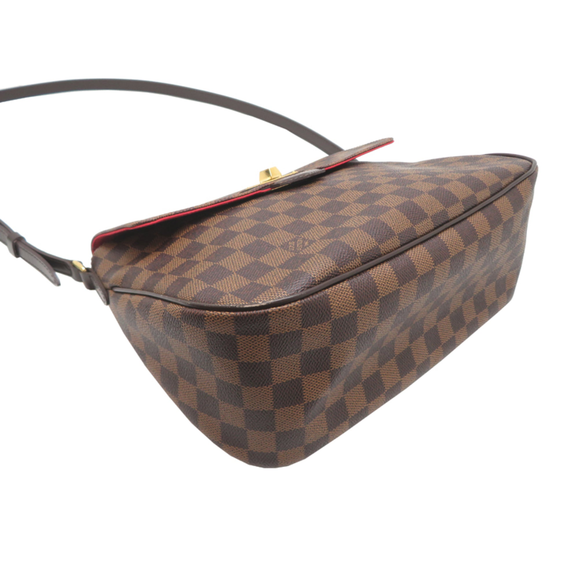 Louis Vuitton Brown Damier Canvas Shoulder Bag (Pre-Owned)