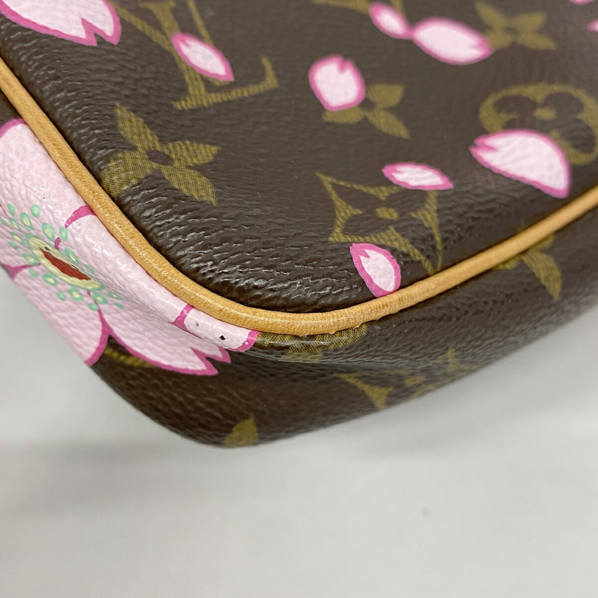 Louis Vuitton Brown Pouch (Pre-Owned)