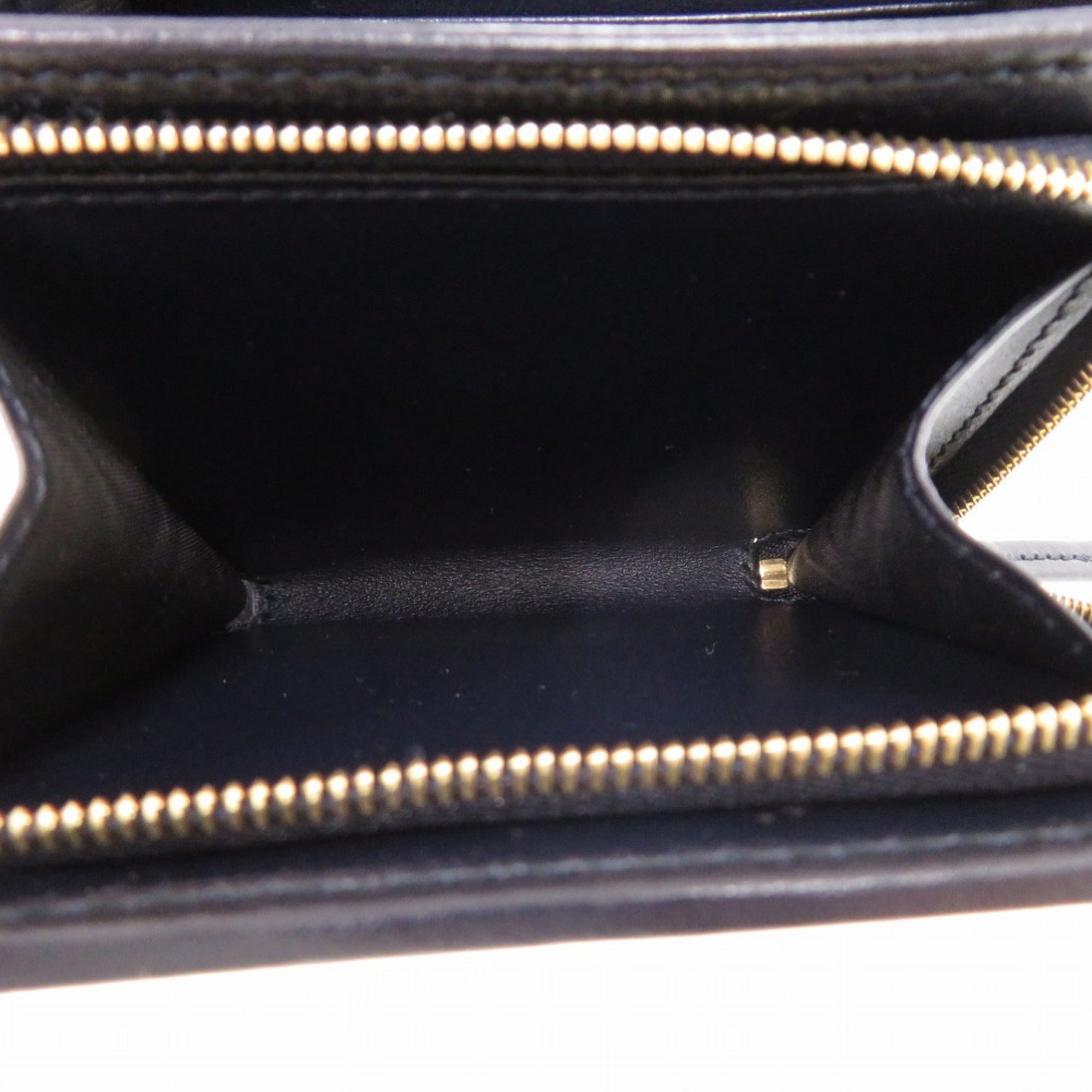 Gucci Beige Navy Canvas Leather Wallet (Bi-Fold) (Pre-Owned)
