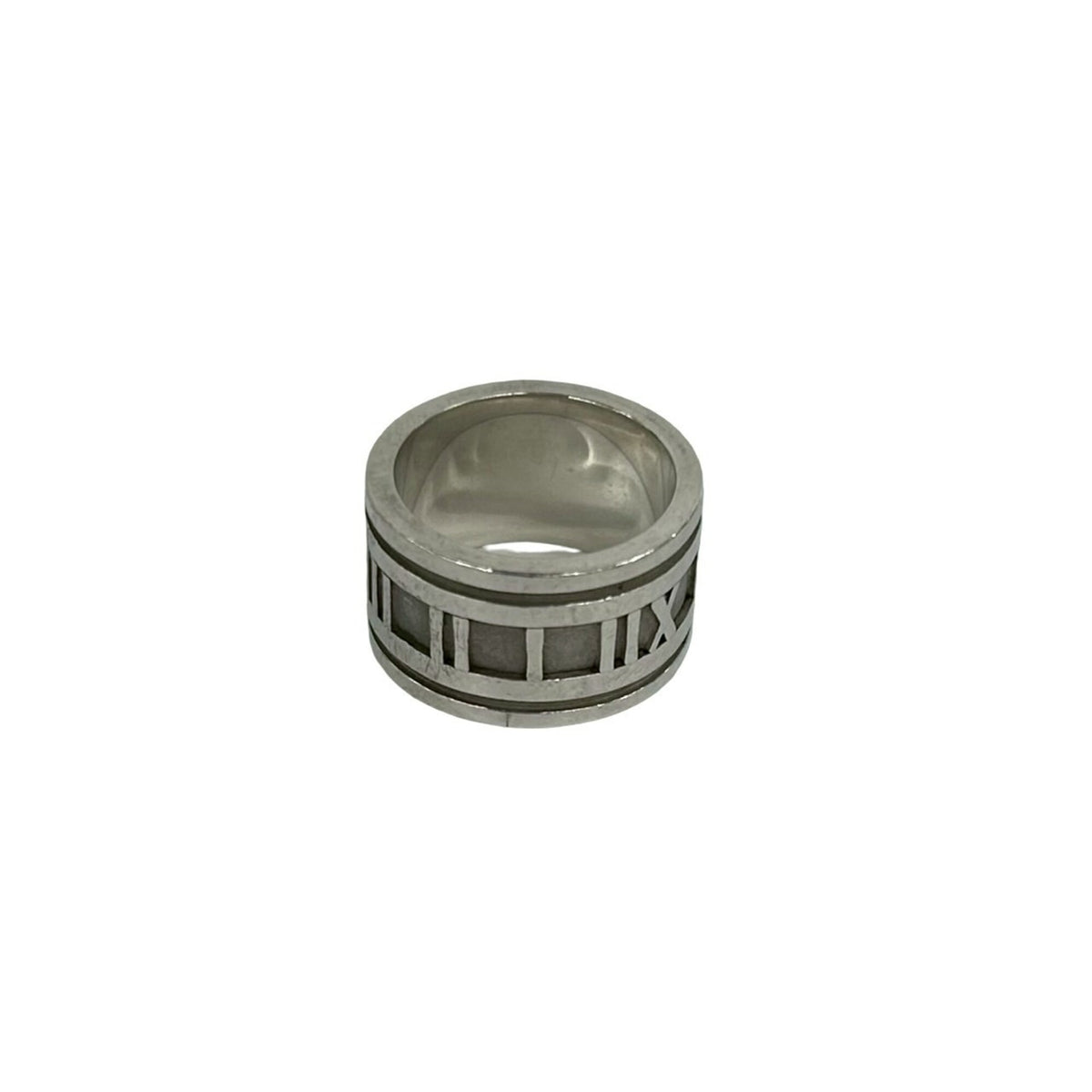 Tiffany Silver Silver 925 Band Ring (Pre-Owned)