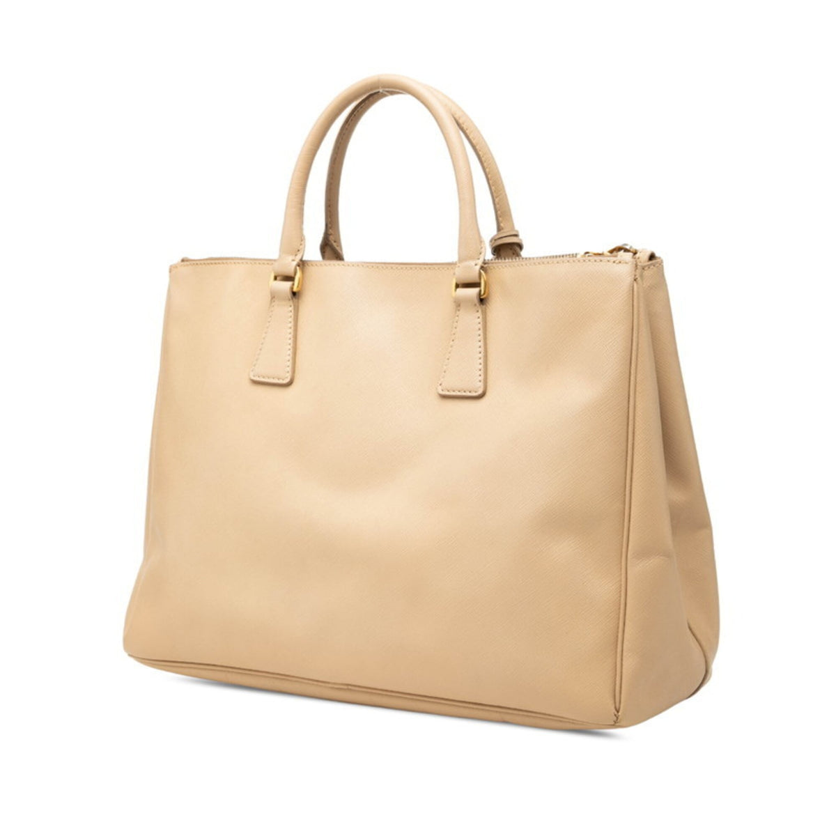 Prada Beige Saffiano Handbag (Pre-Owned)
