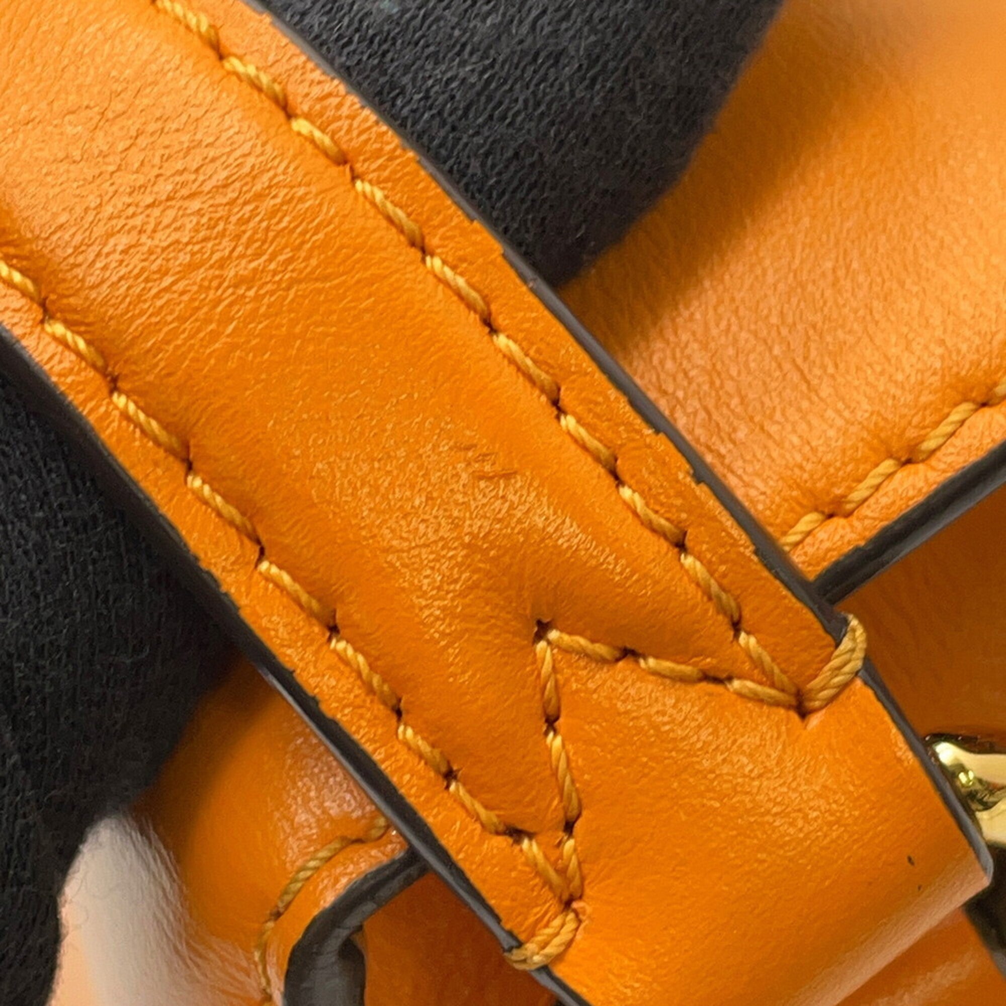 Louis Vuitton Camel Leather Handbag Shoulder Bag (Pre-Owned)