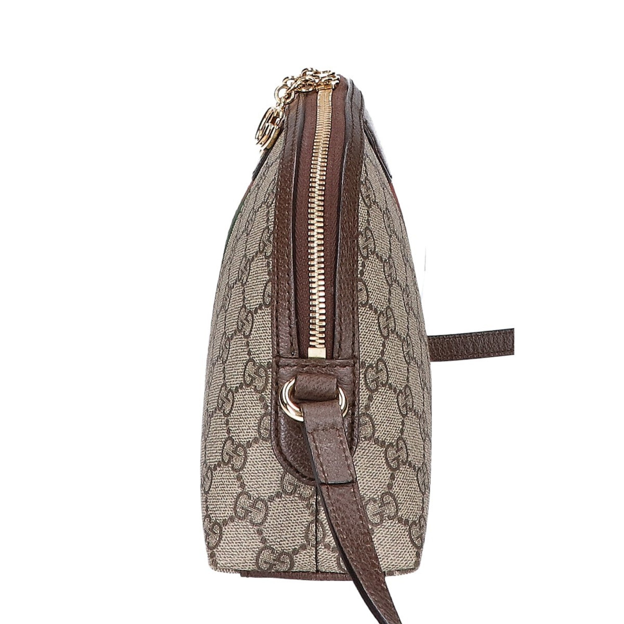 Gucci Dark Brown Pvc Shoulder Bag (Pre-Owned)