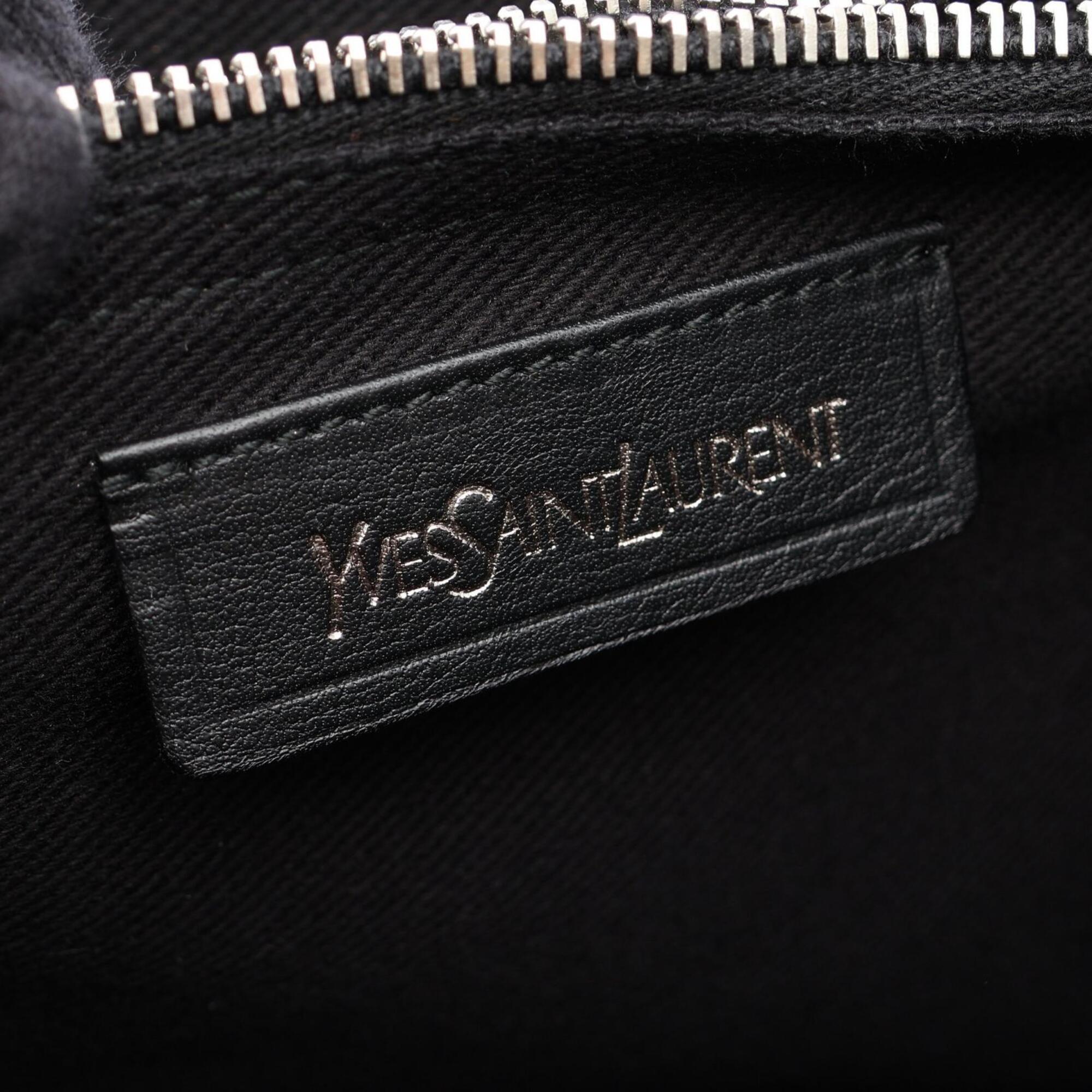 Yves Saint Laurent Black Leather Handbag (Pre-Owned)