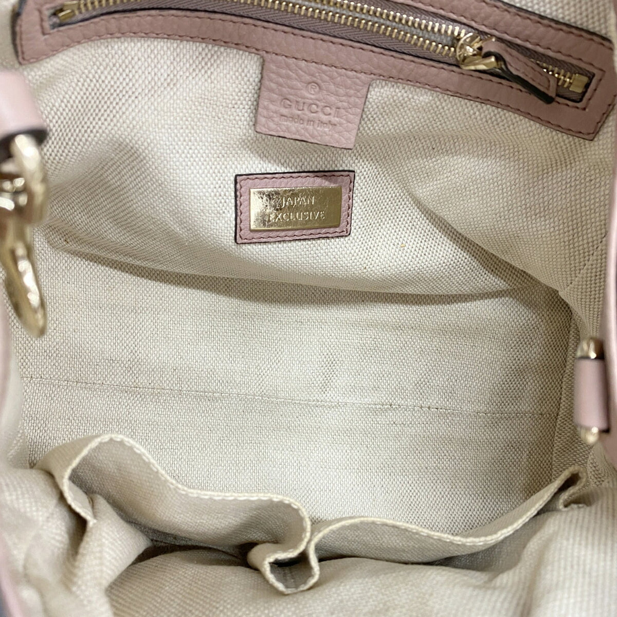 Gucci Pink Leather Handbag (Pre-Owned)