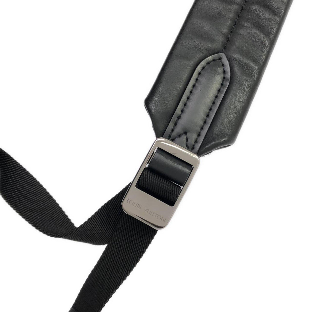 Louis Vuitton Black Coated Canvas Backpack (Pre-Owned)