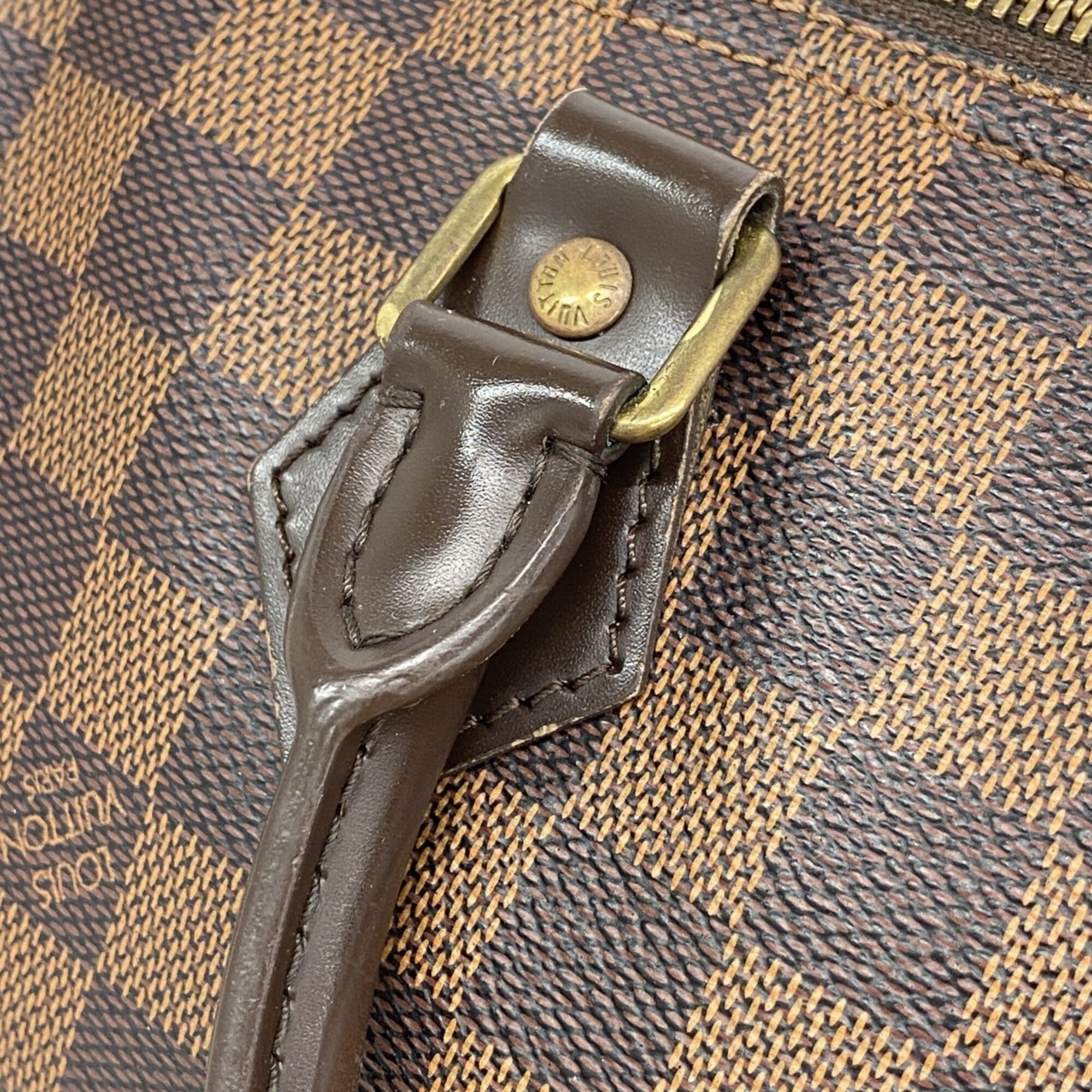 Louis Vuitton Ebene Handbag (Pre-Owned)