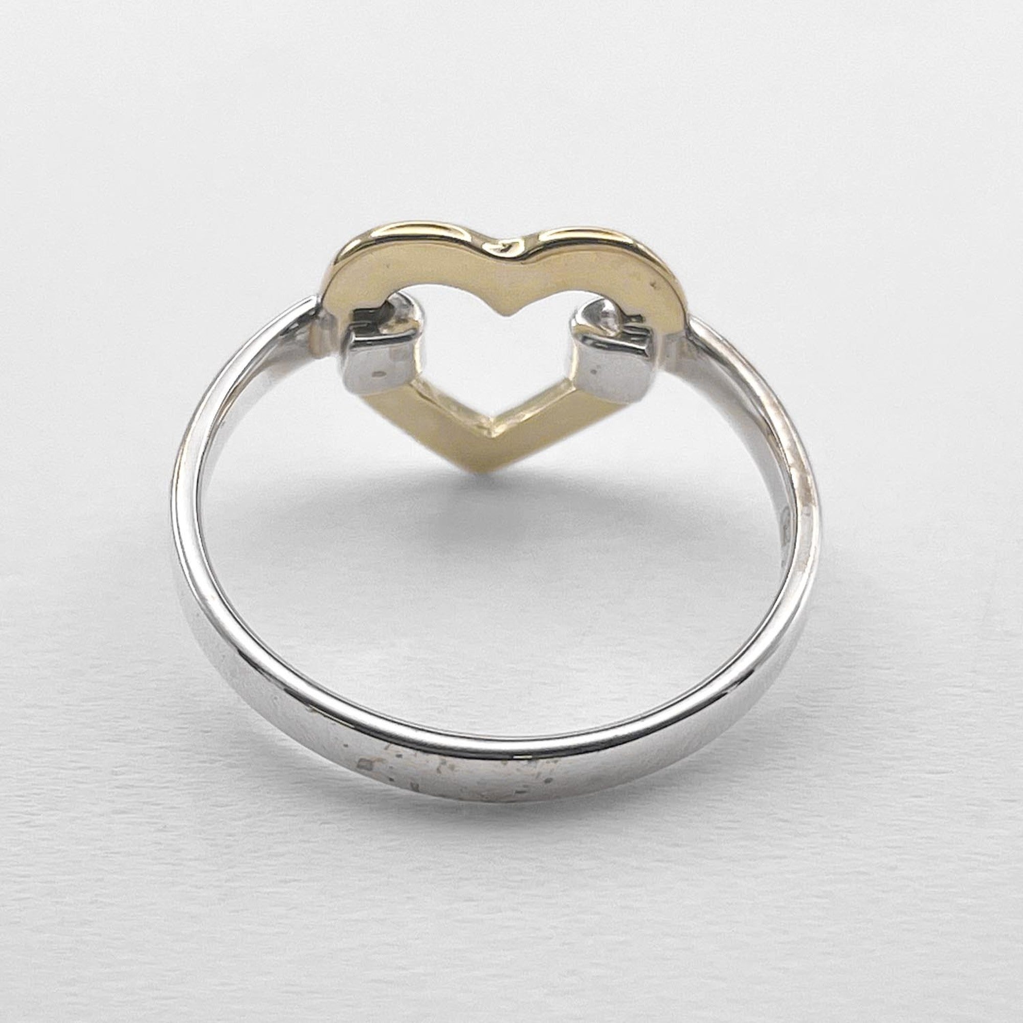 Tiffany Yellow Gold (18K) Silver 925 Band Ring (Pre-Owned)