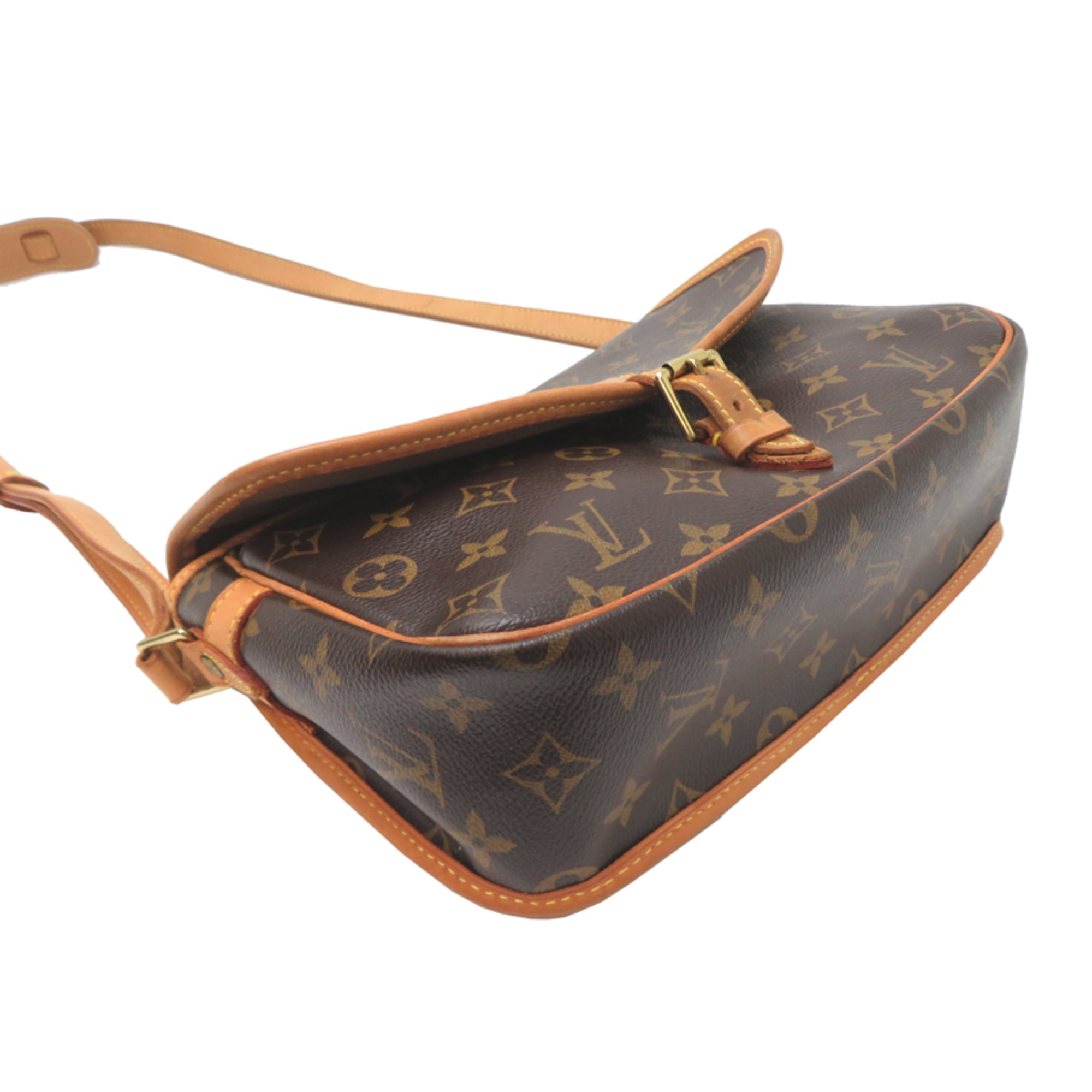 Louis Vuitton Brown Monogram Shoulder Bag (Pre-Owned)