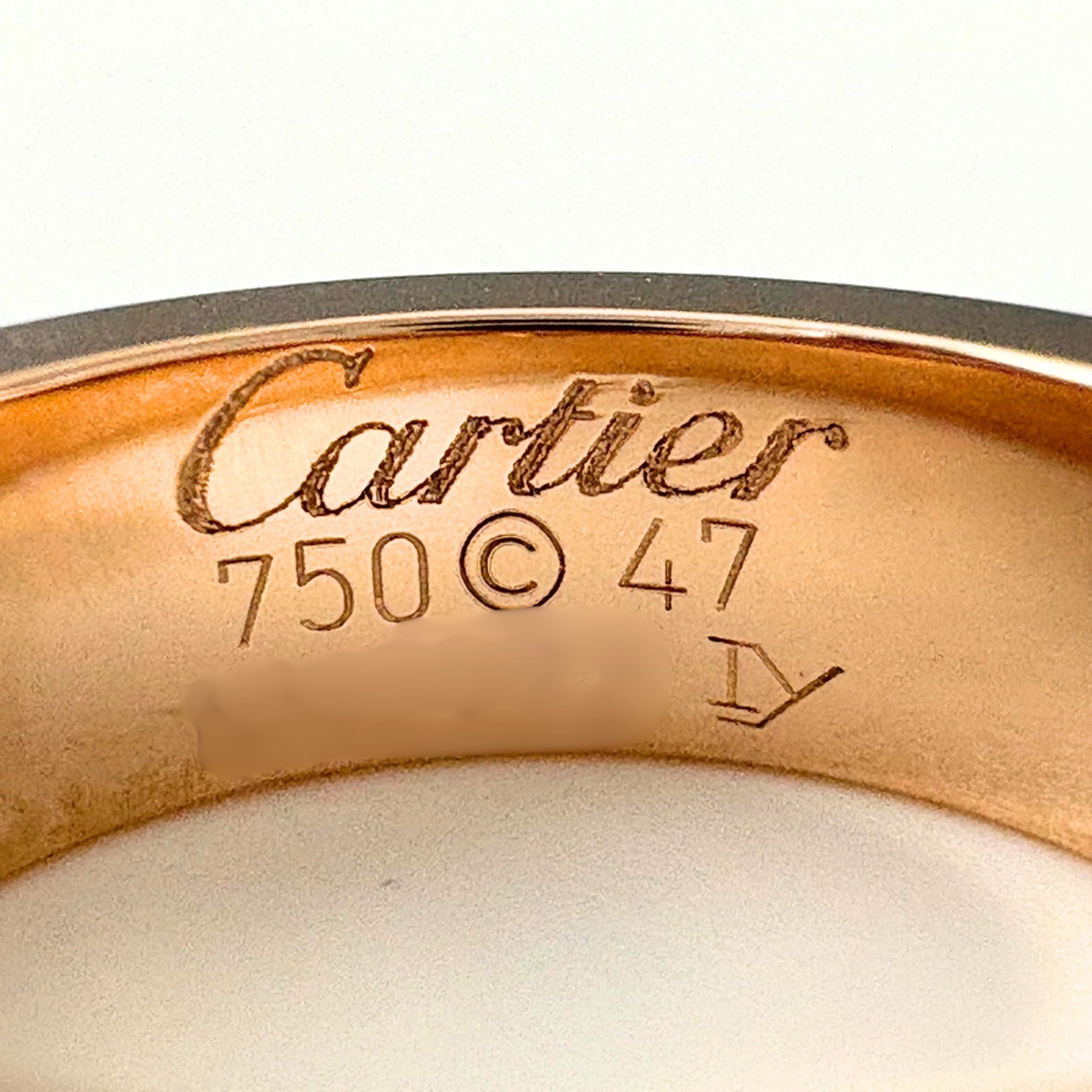 Cartier Pink Gold (18K) Band Ring (Pre-Owned)