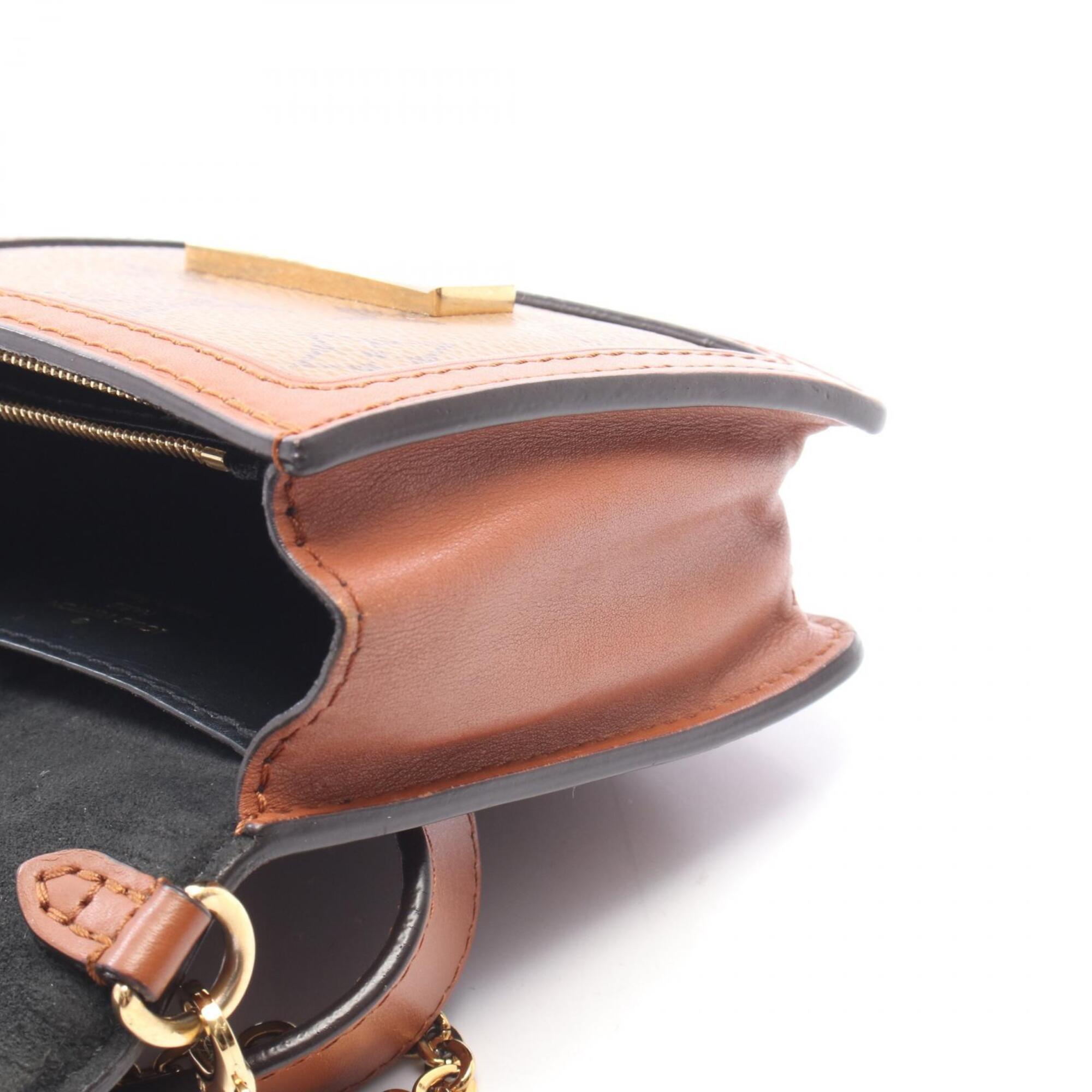 Louis Vuitton Brown Monogram Reverse Coated Canvas Leather Fanny Pack (Pre-Owned)
