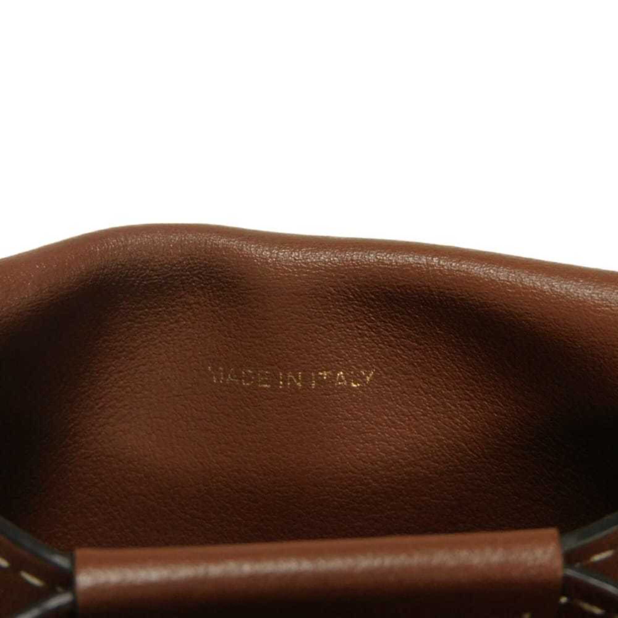 Burberry Beige Brown Canvas Wallet (Bi-Fold) (Pre-Owned)