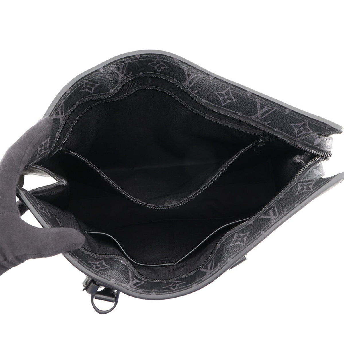 Louis Vuitton Monogram Eclipse Black Noir Monogram Eclipse Handbag Tote Bag (Pre-Owned)