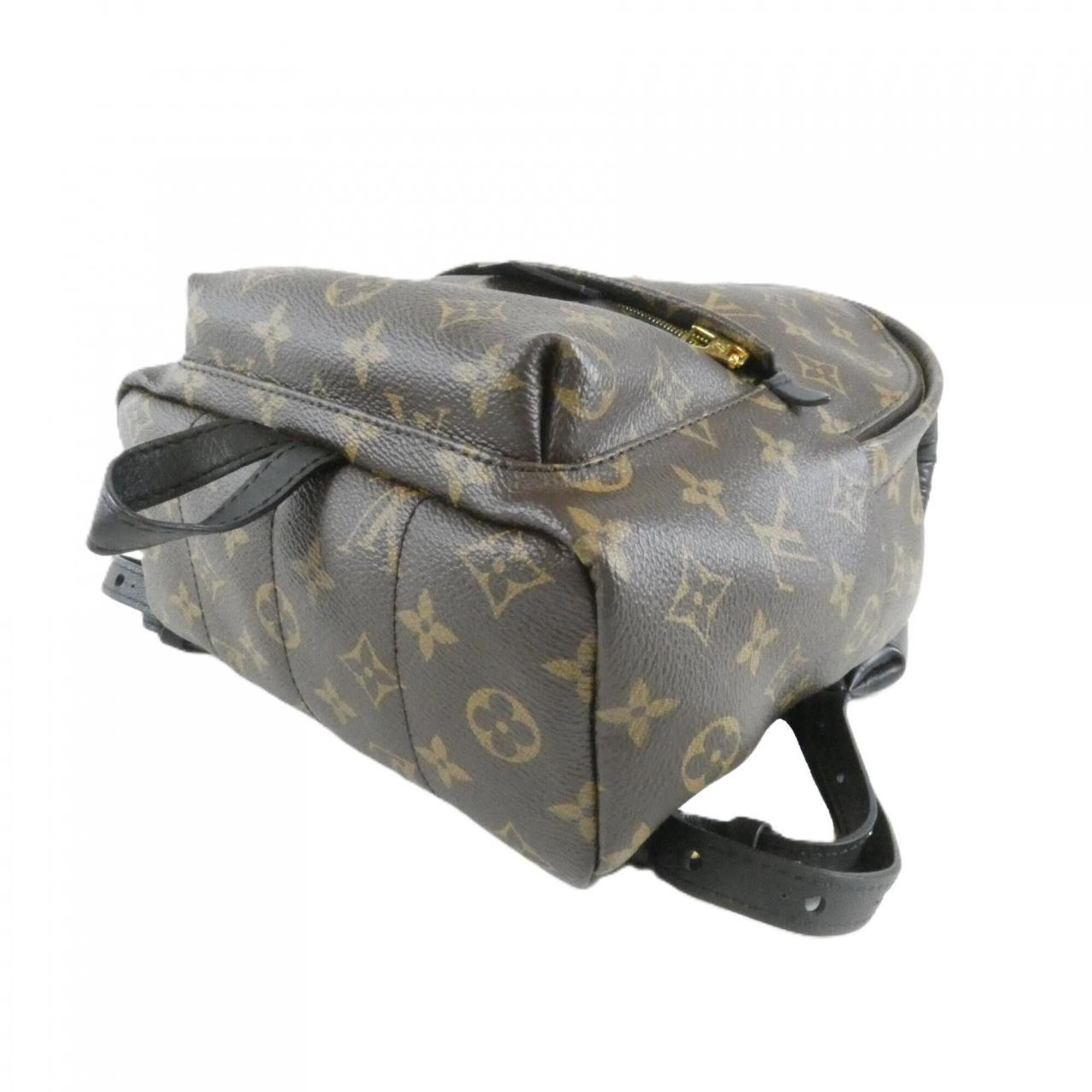 Louis Vuitton Brown Coated Canvas Backpack (Pre-Owned)