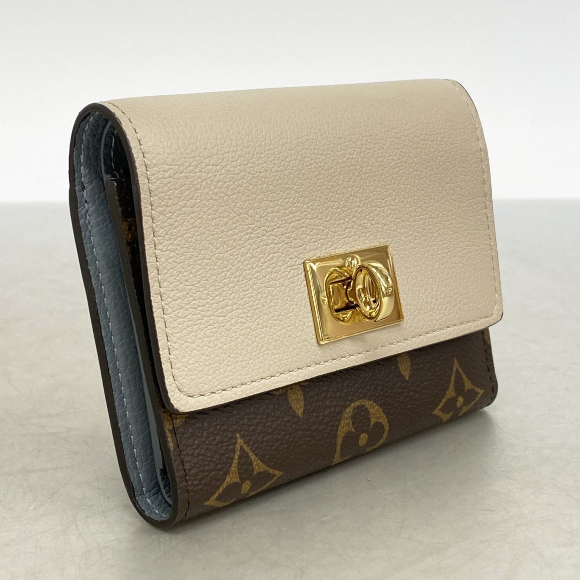 Louis Vuitton Grayish Wallet (Tri-Fold) (Pre-Owned)