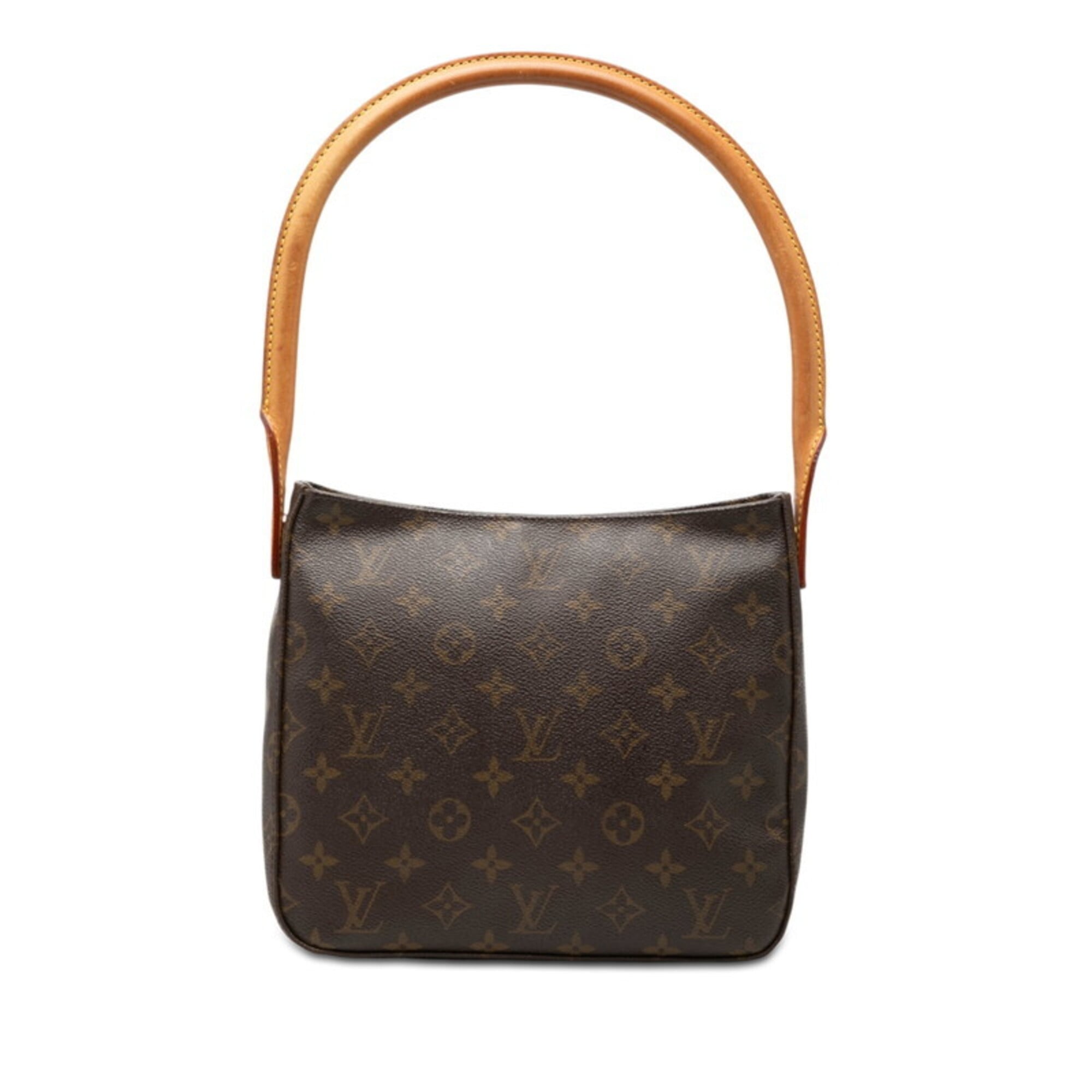 Louis Vuitton Monogram Brown Pvc Leather Handbag Shoulder Bag (Pre-Owned)