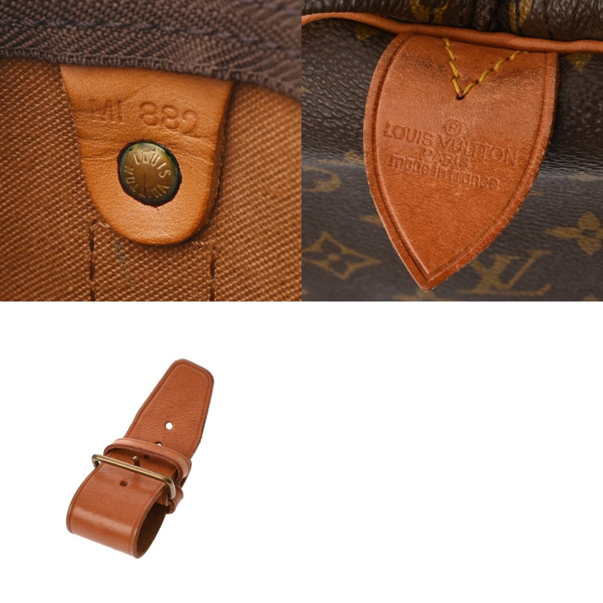 Louis Vuitton Brown Monogram Monogram Boston Bag (Pre-Owned)