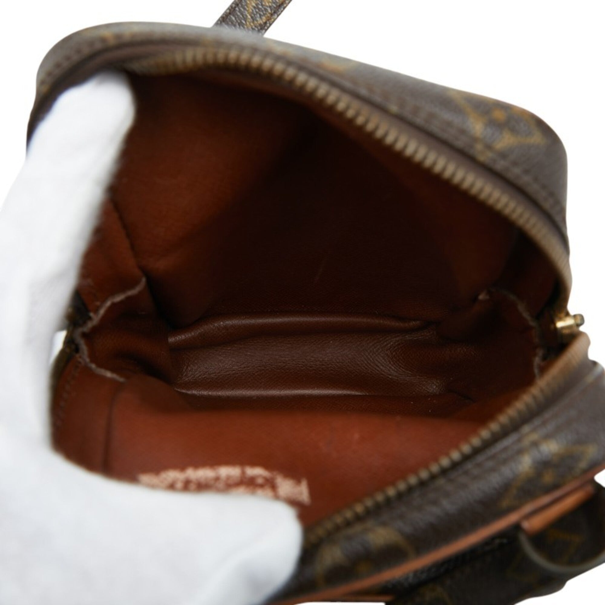 Louis Vuitton Brown Pvc Leather Shoulder Bag (Pre-Owned)