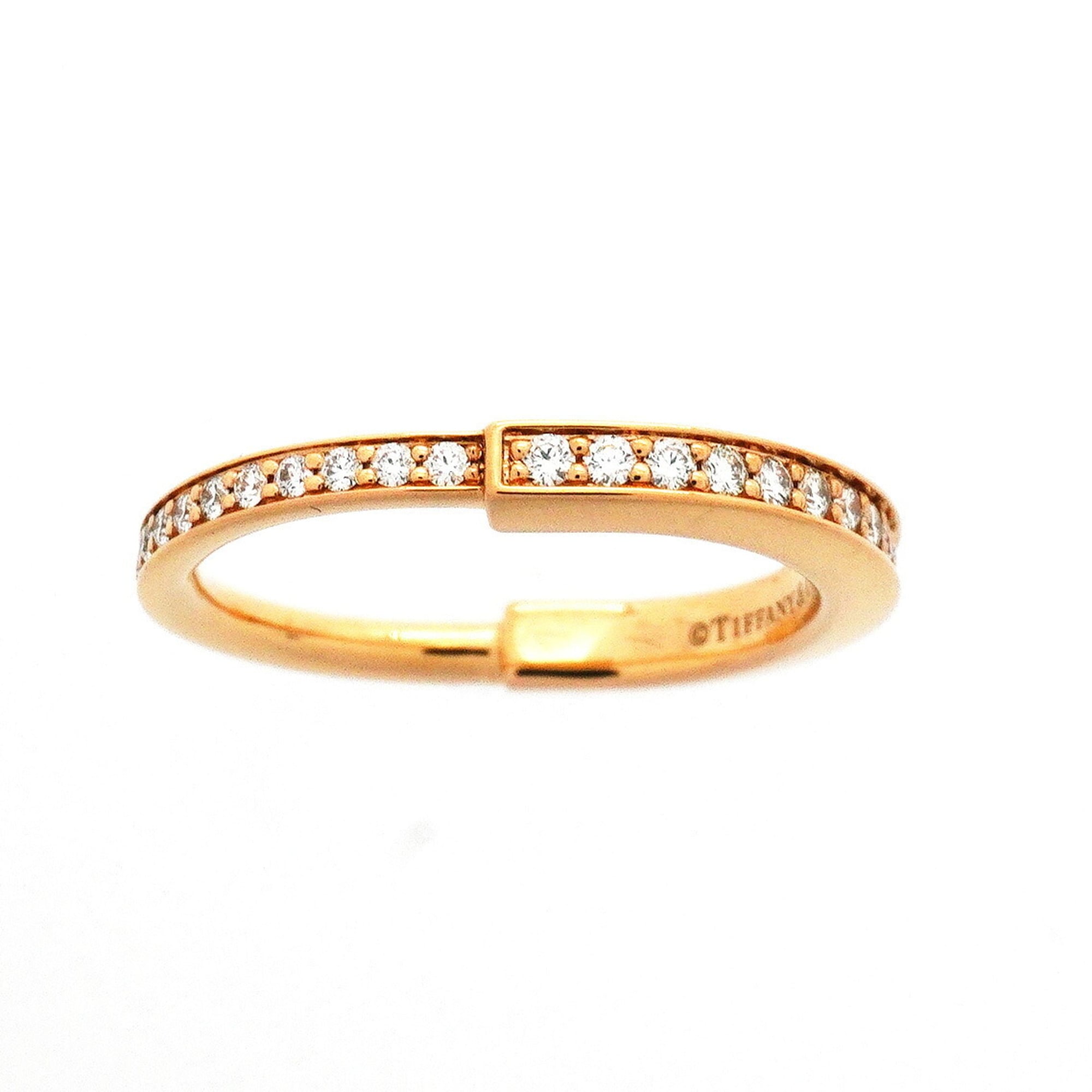 Tiffany Pink Gold (18K) Band Ring (Pre-Owned)