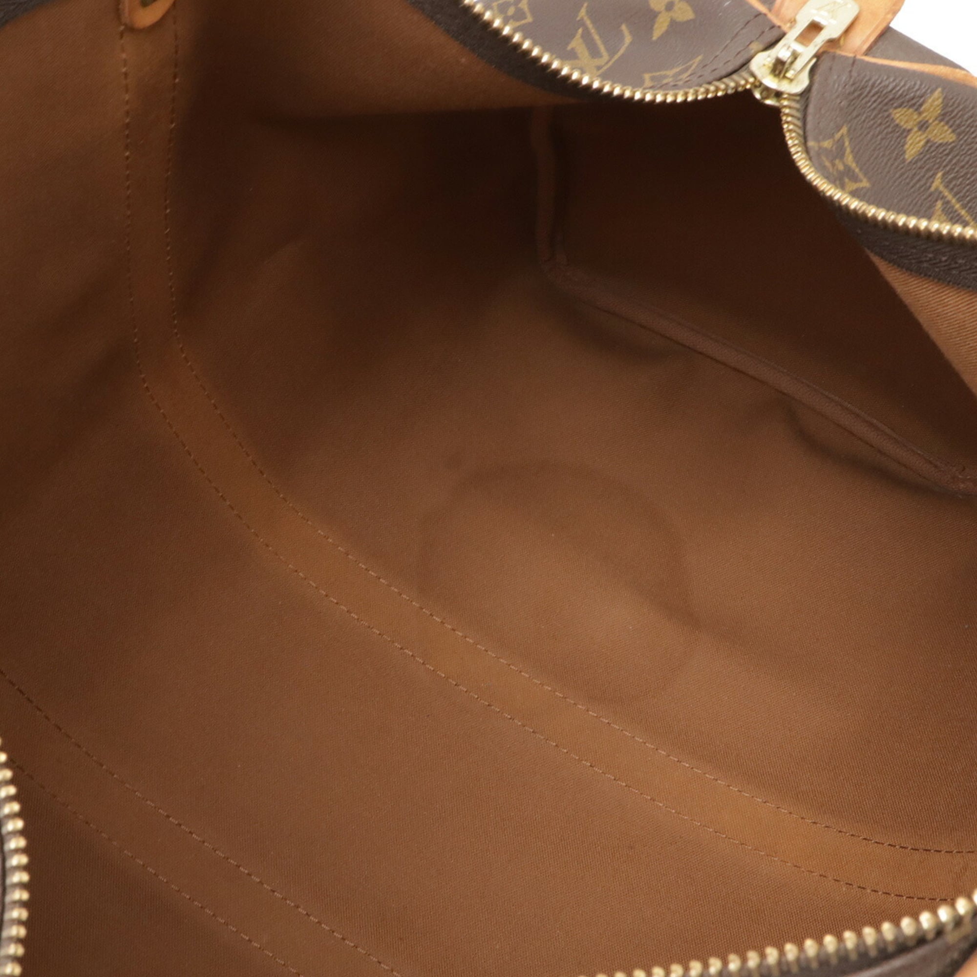 Louis Vuitton Brown Monogram Canvas Boston Bag Handbag (Pre-Owned)