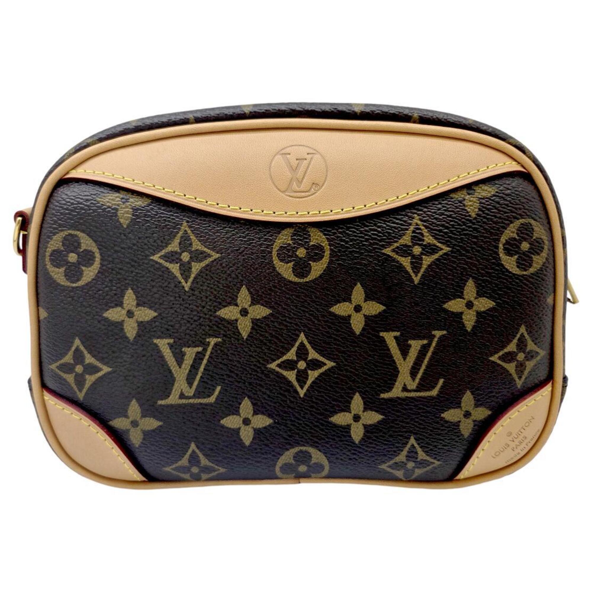 Louis Vuitton Brown Monogram Pochette Shoulder Bag (Pre-Owned)