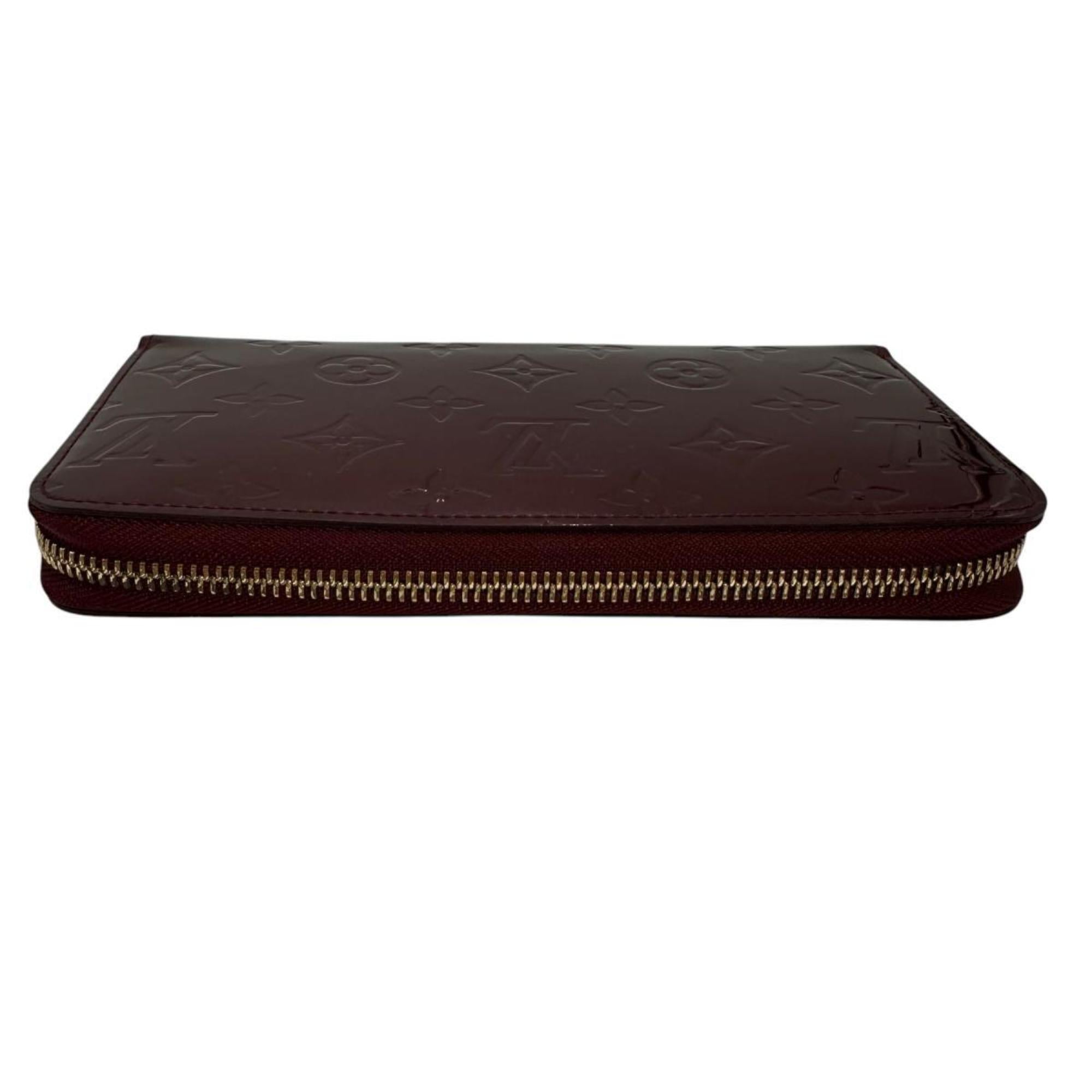 Louis Vuitton Monogram Vernis Magenta Monogram Vernis Long Wallet (Bi-Fold) (Pre-Owned)