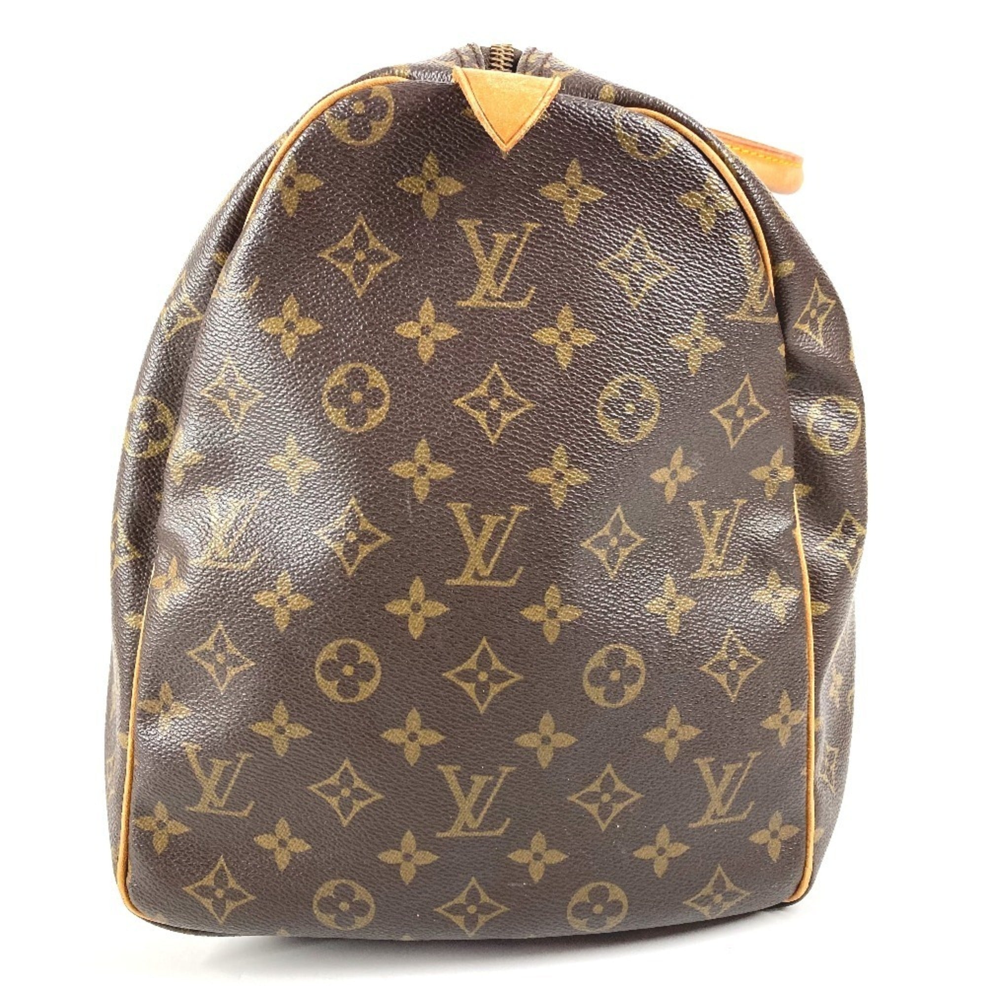 Louis Vuitton Monogram Brown Monogram Boston Bag Handbag (Pre-Owned)