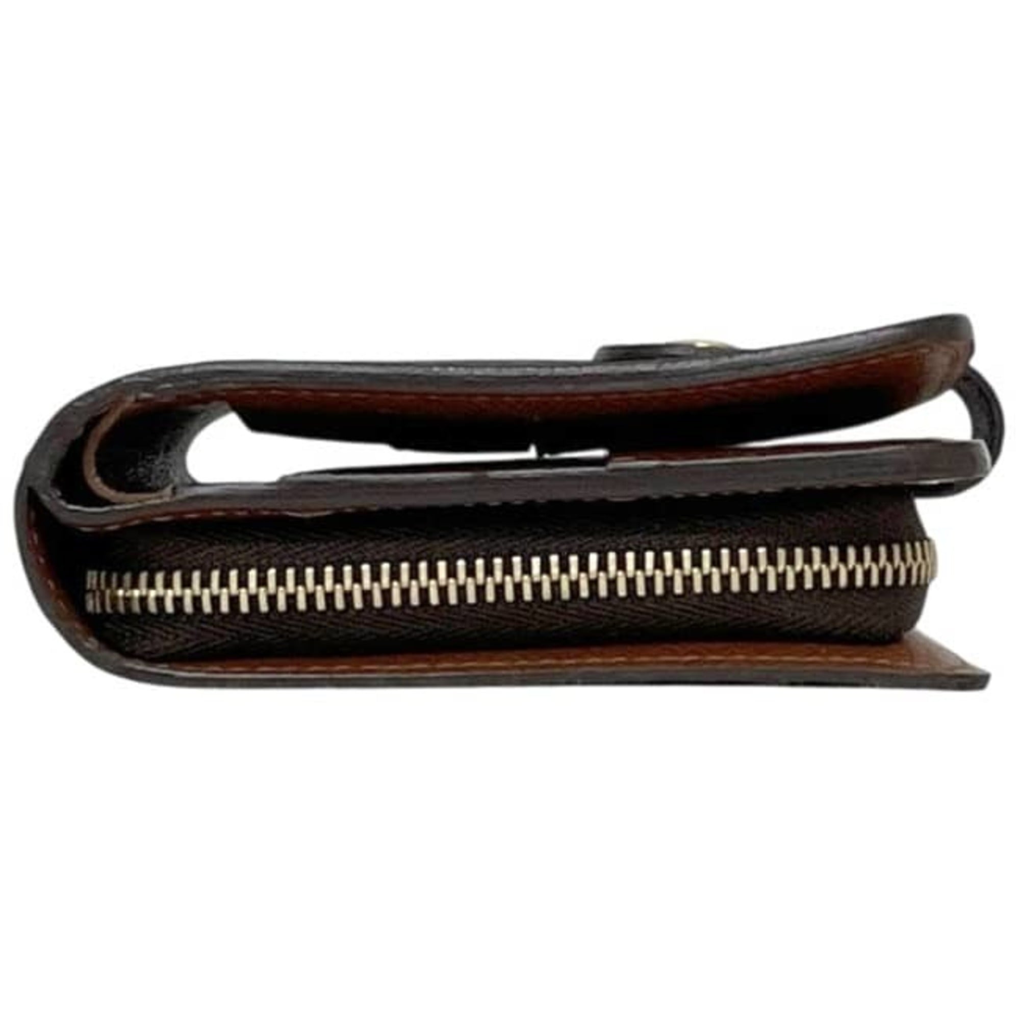 Louis Vuitton Brown Monogram Wallet (Bi-Fold) (Pre-Owned)