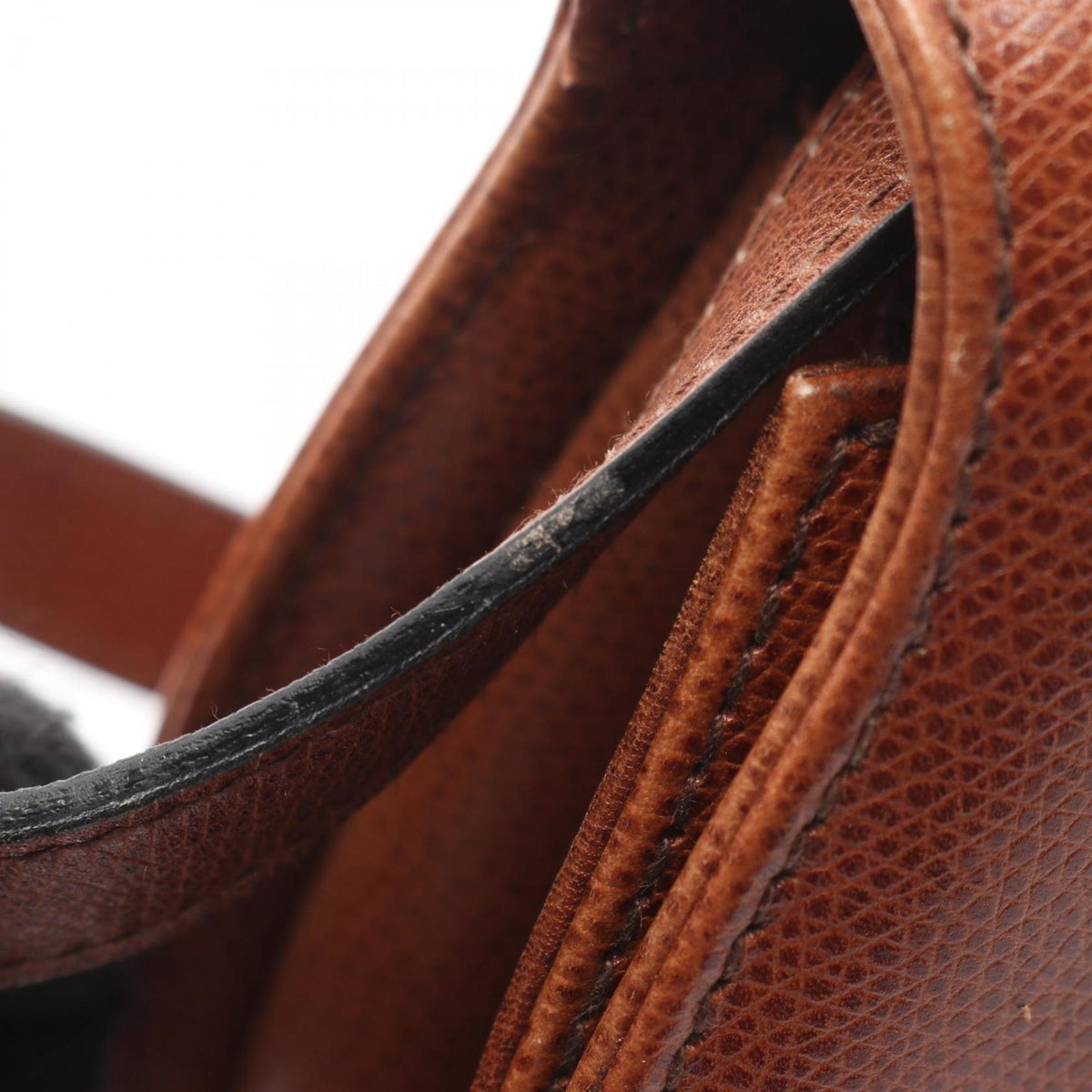 Salvatore Ferragamo Brown Leather Shoulder Bag (Pre-Owned)
