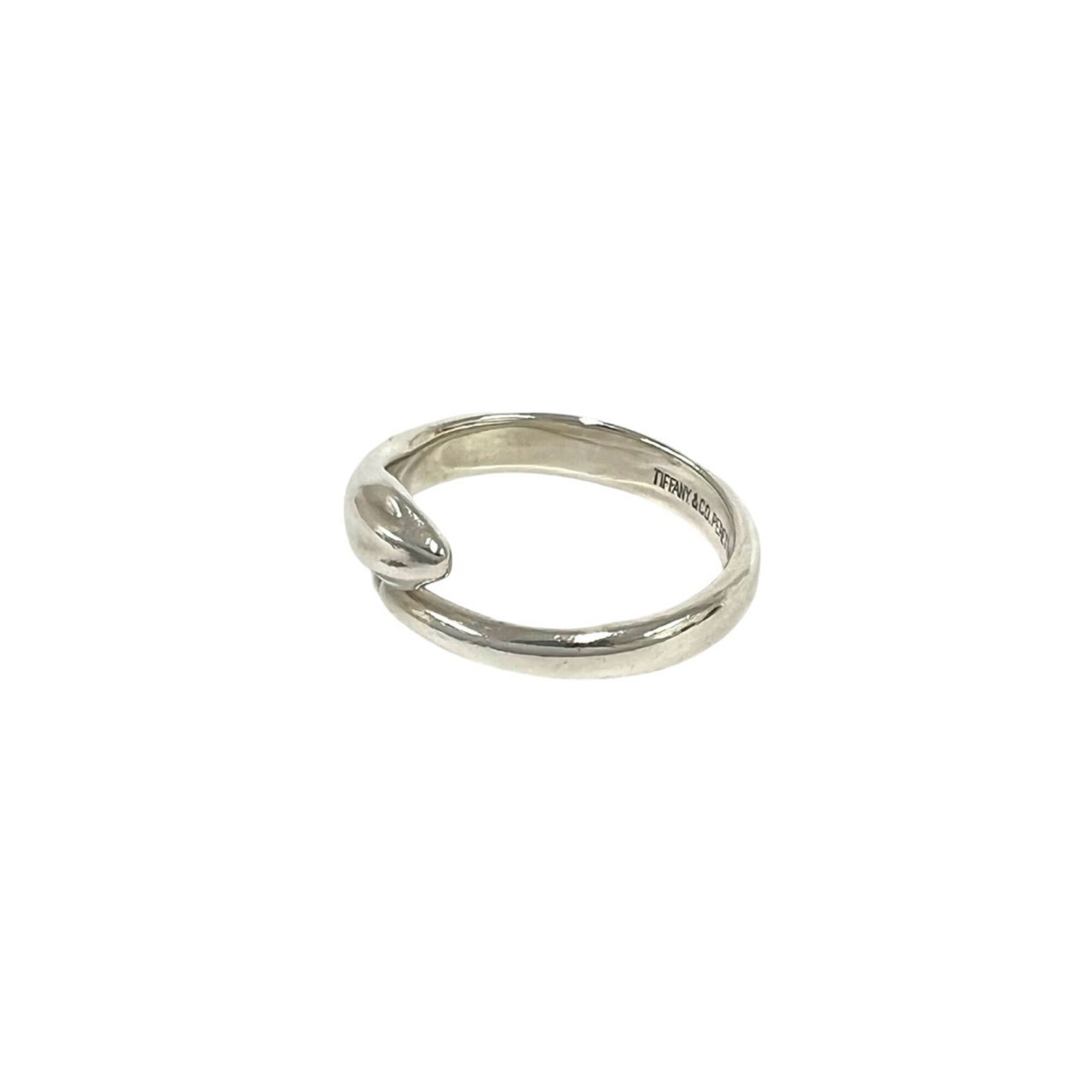 Tiffany Silver Silver 925 Band Ring (Pre-Owned)