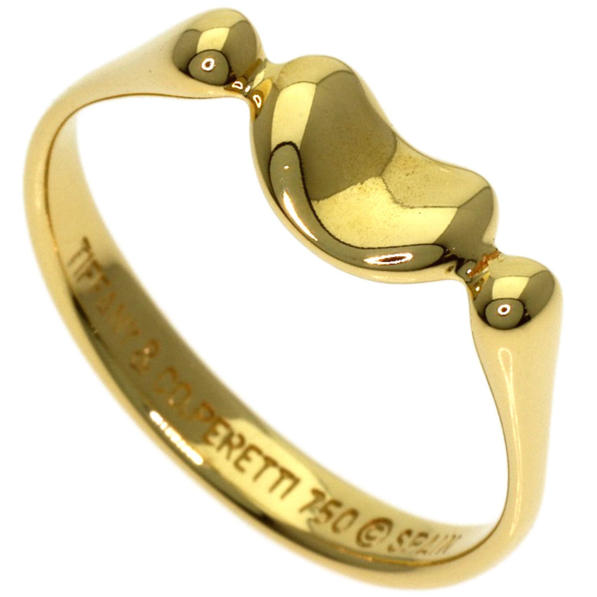 Tiffany Bean Yellow Band Ring (Pre-Owned)