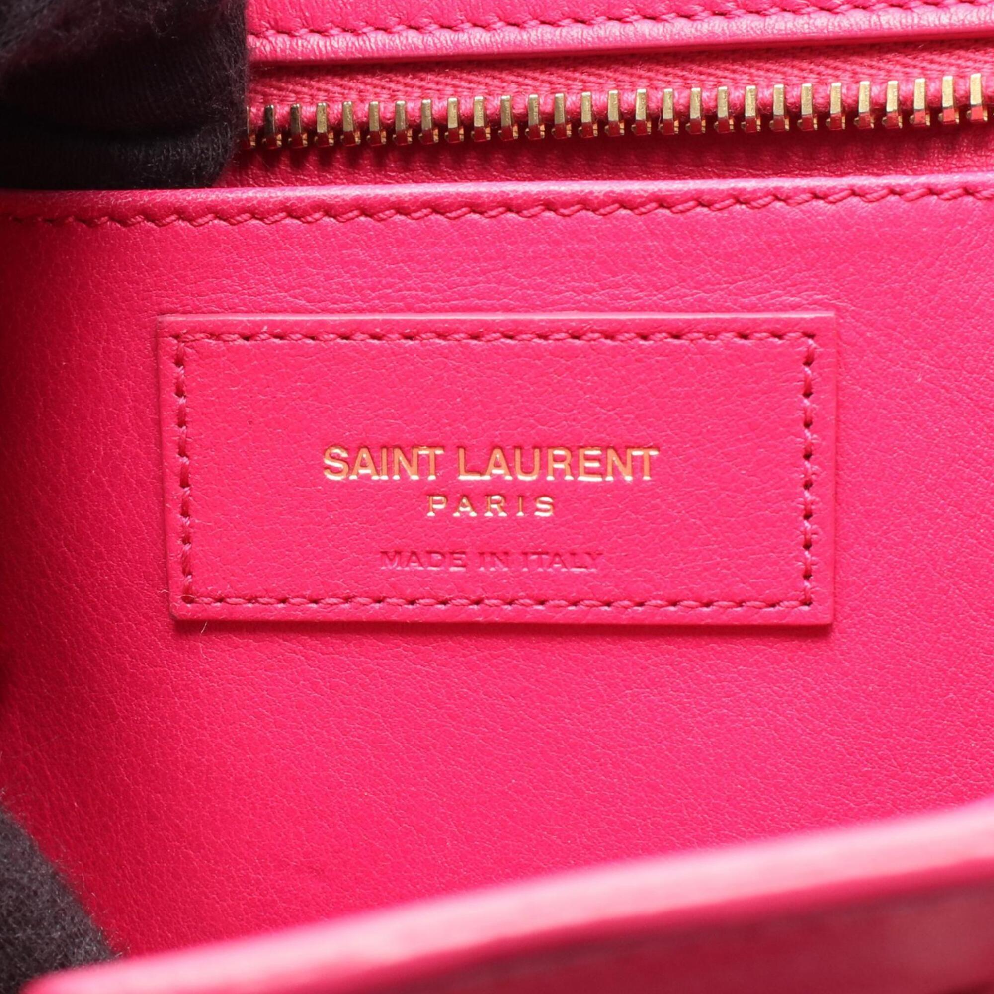 Yves Saint Laurent Pink Leather Handbag (Pre-Owned)