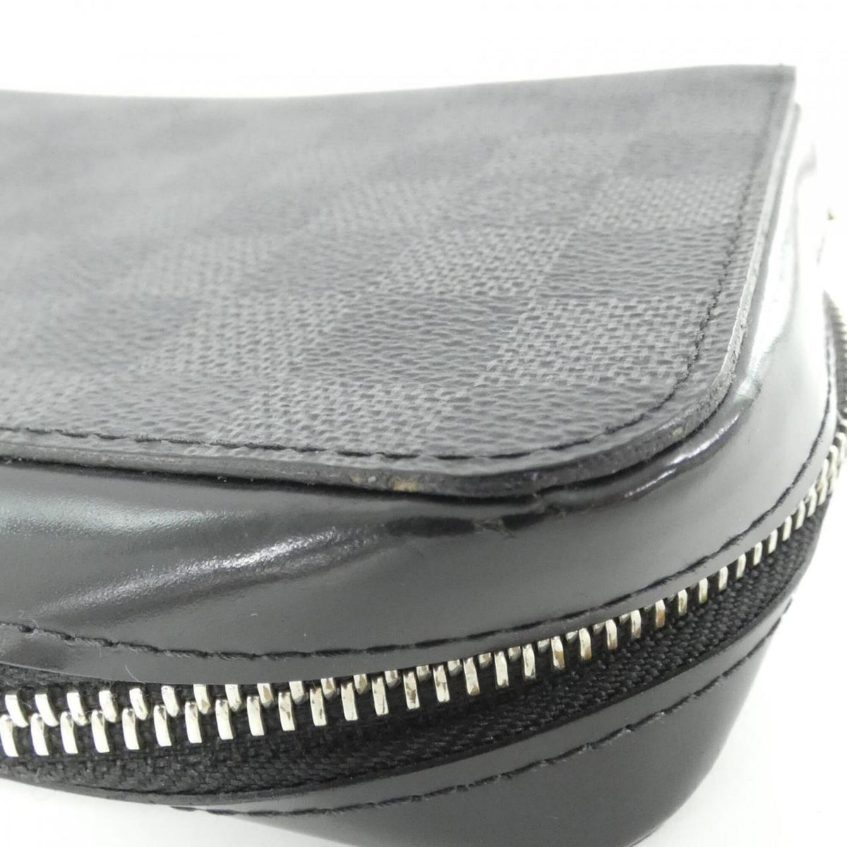 Louis Vuitton Graphite Coated Canvas Long Wallet (Bi-Fold) (Pre-Owned)